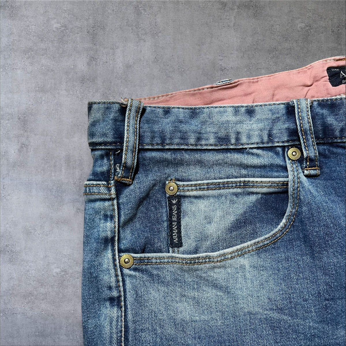 Armani × Emporio Armani Armani Jeans Vintage Size US 36 / EU 52 - 7 Thumbnail