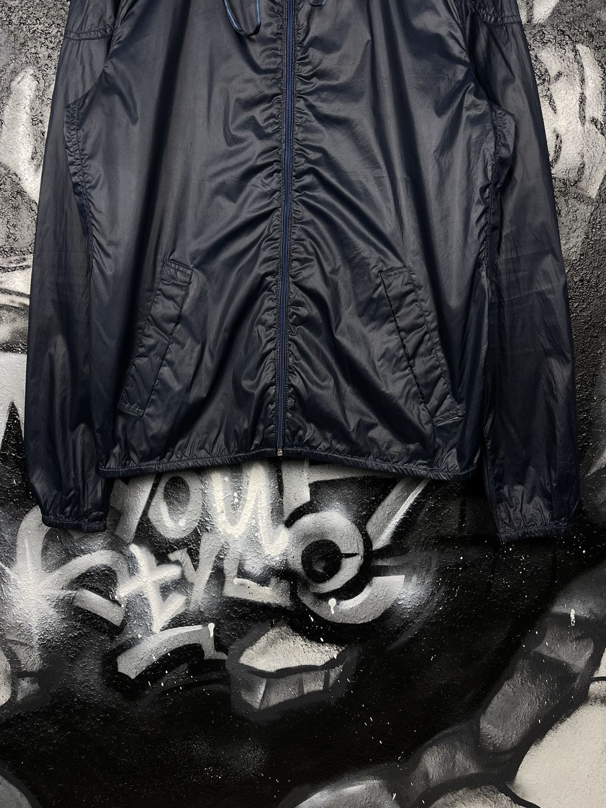 Diesel × Vintage Diesel Industry Lightweight Windbreaker Big Logo Jacket Size US L / EU 52-54 / 3 - 11 Thumbnail