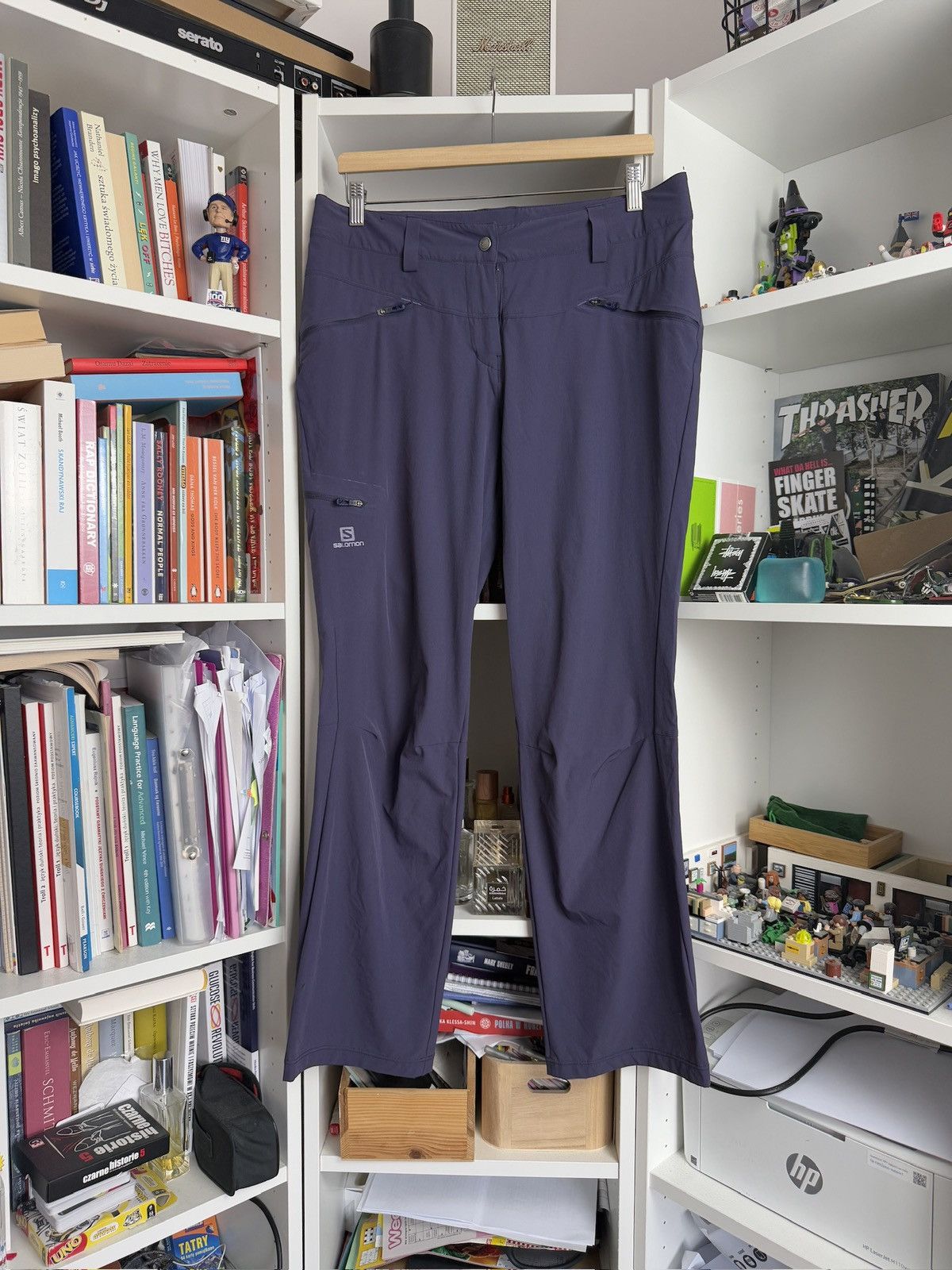 Designer × Salomon Salomon technical cargo trekking pants US10 arcteryx outdoor Size 32" / US 10 / IT 46 - 1 Thumbnail