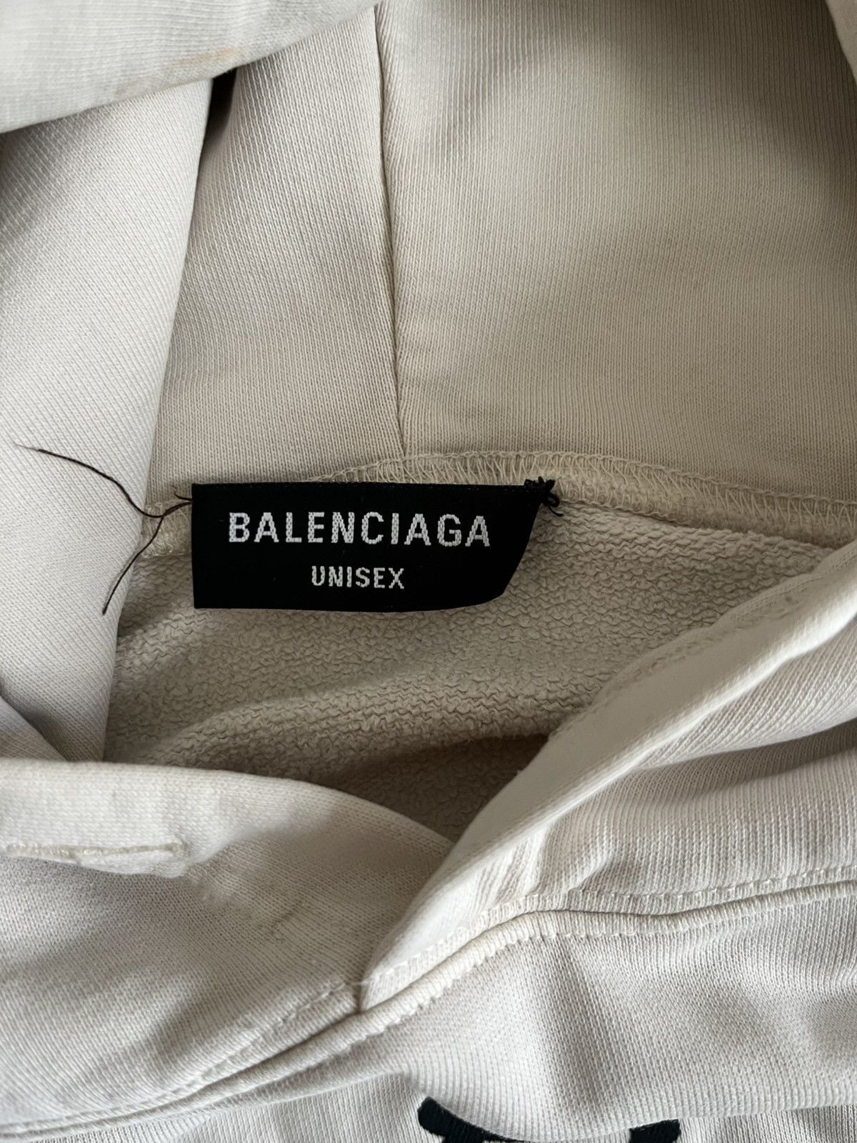 Balenciaga Balenciaga Unity Logo Hoodie Size US XL / EU 56 / 4 - 11 Thumbnail