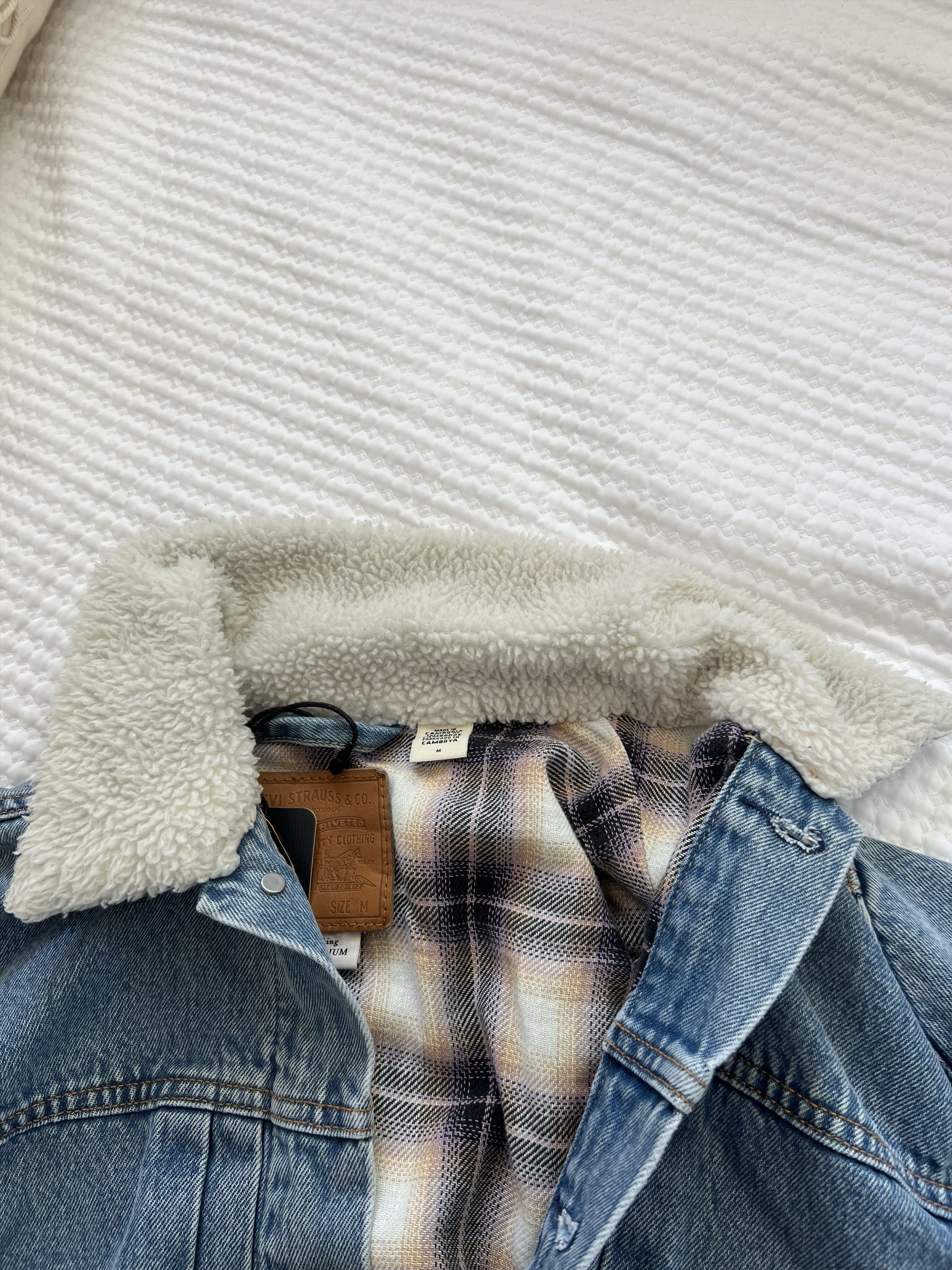 Designer × Levi's × Levi's Vintage Clothing Demim Levis Jacket Size US M / EU 48-50 / 2 - 4 Thumbnail