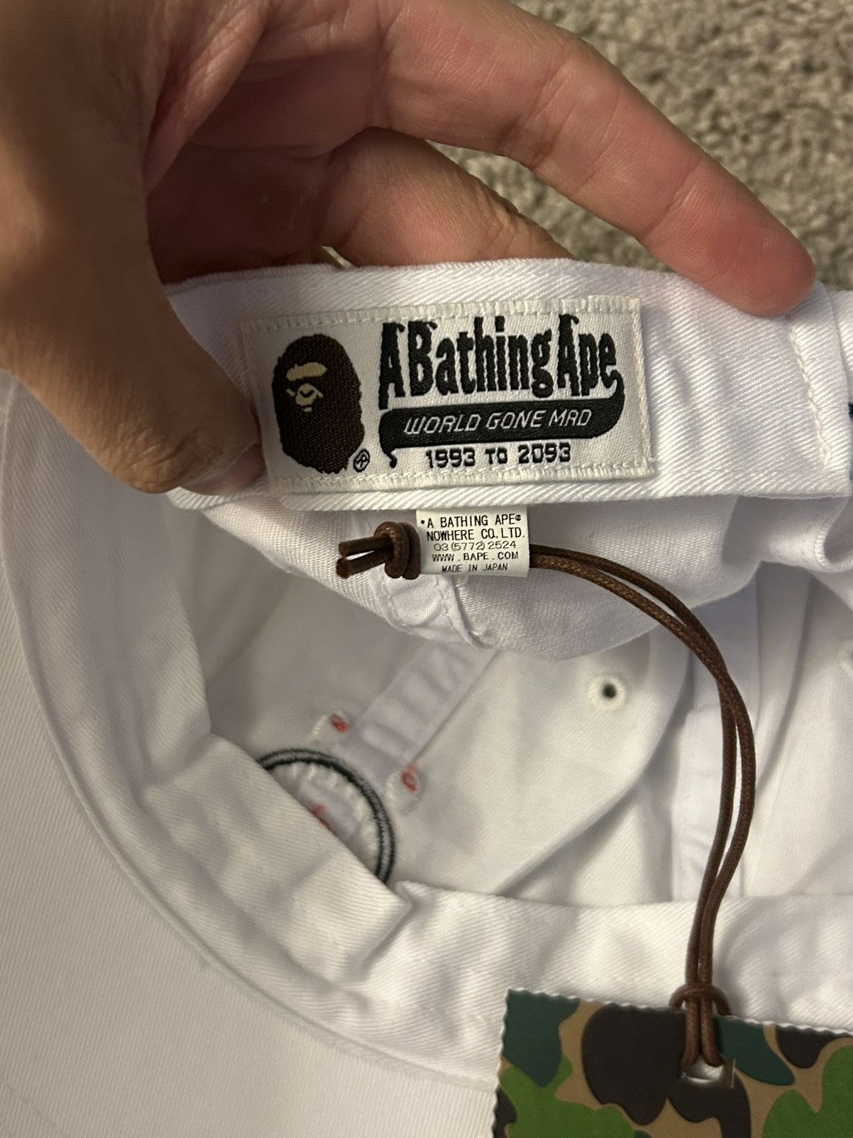 Bape BAPE WGM Shark Panel Cap Size ONE SIZE - 8 Thumbnail