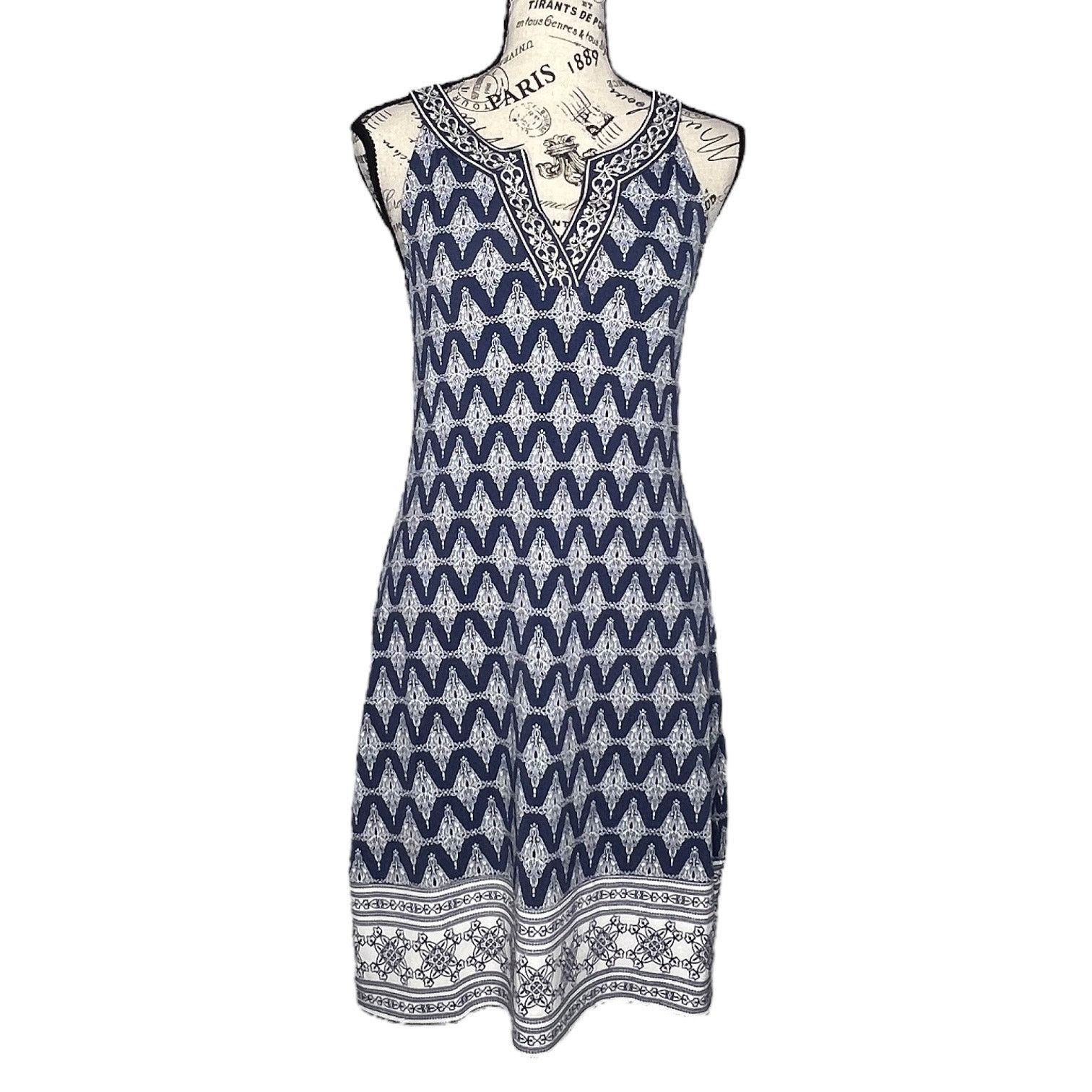 Other Alhambra Embroidered Trim Knit Dress - Stitch Fix Size XS / US 0-2 / IT 36-38 - 1 Thumbnail