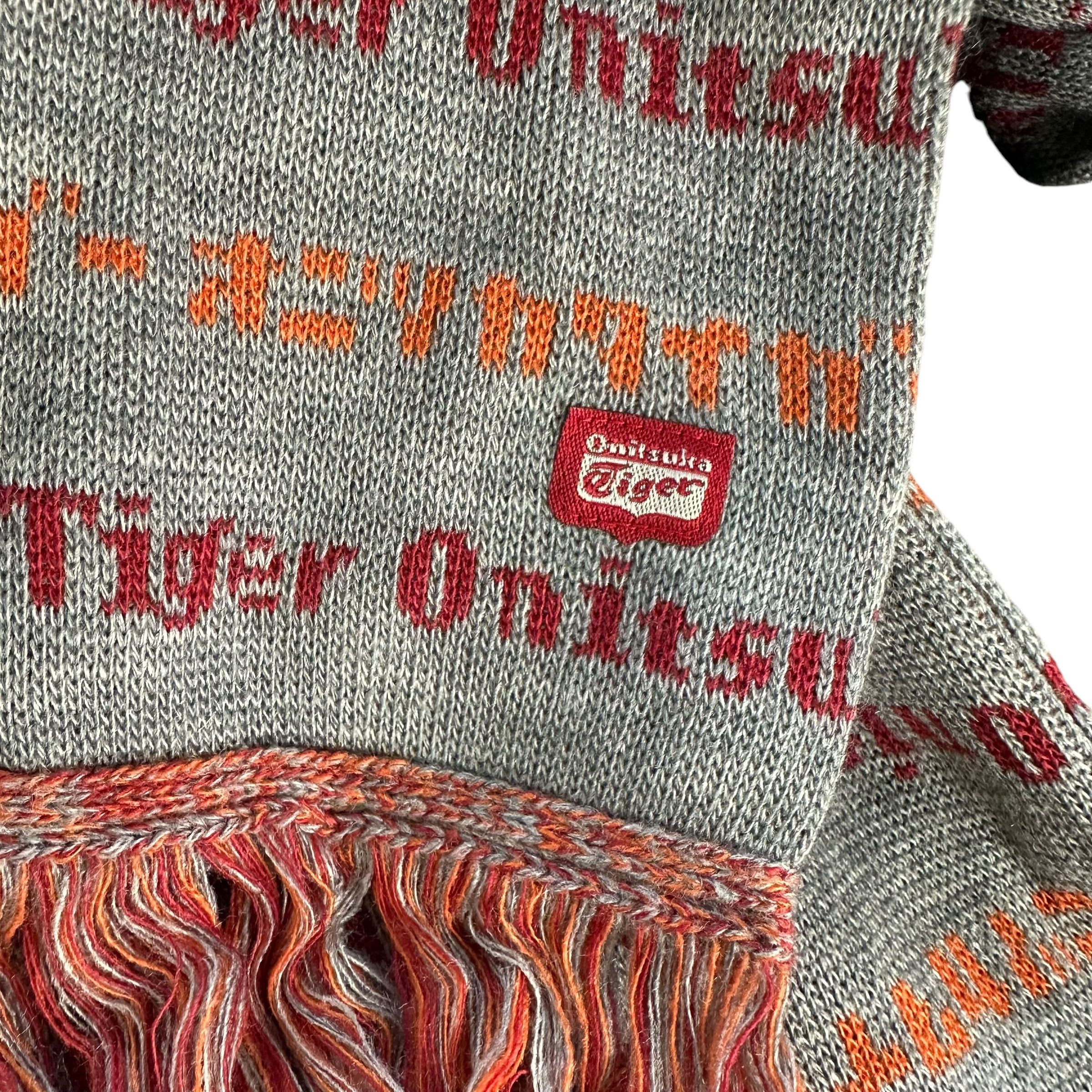 Onitsuka Tiger ONITSUKA TIGER Allover Logo Muffler Neckwear #A62-1489 Size ONE SIZE - 5 Thumbnail