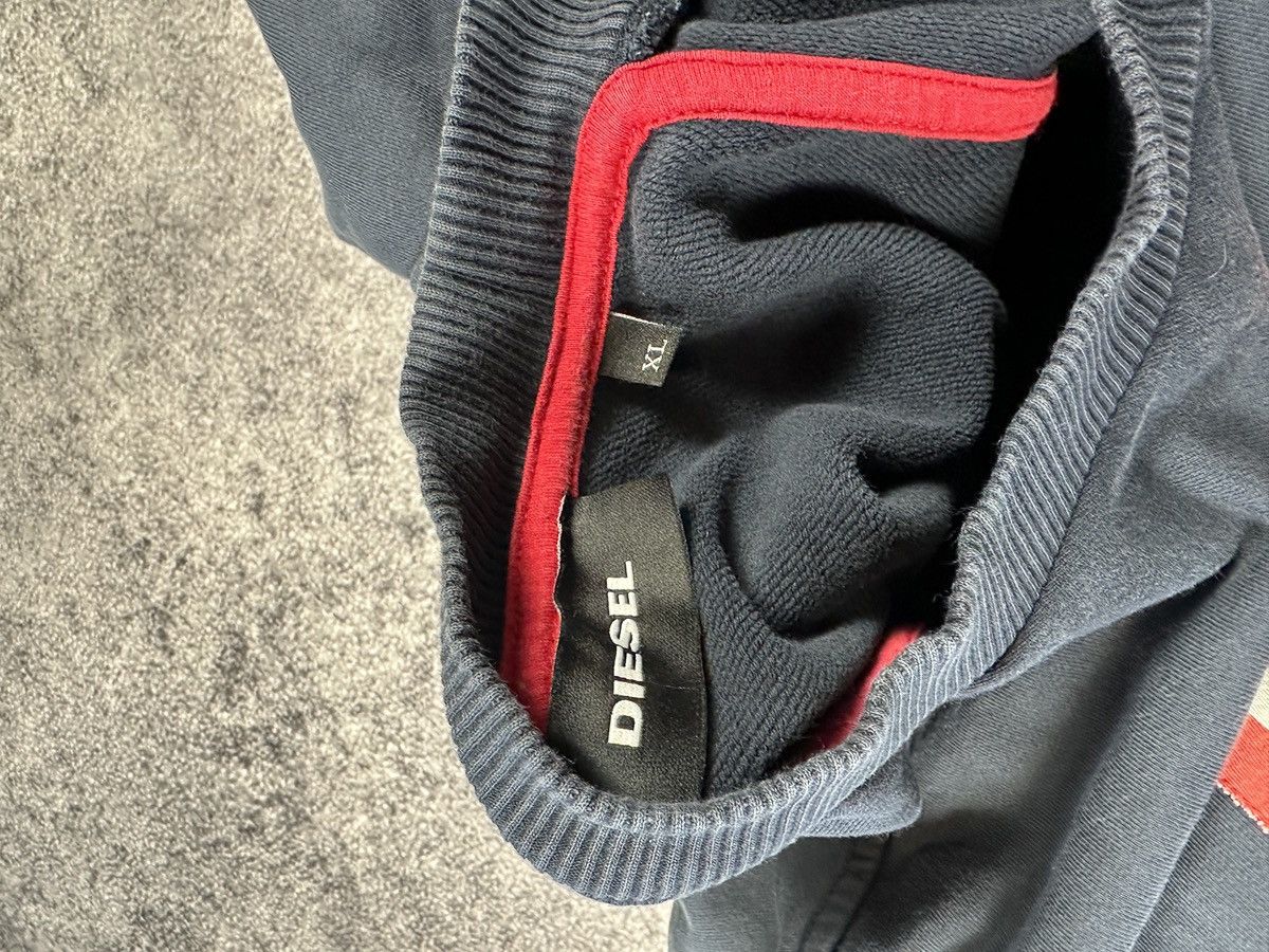 Diesel Y2K Vintage Diesel Big Logo Sweatshirt Avant Garde Opium USA Size US XL / EU 56 / 4 - 3 Thumbnail
