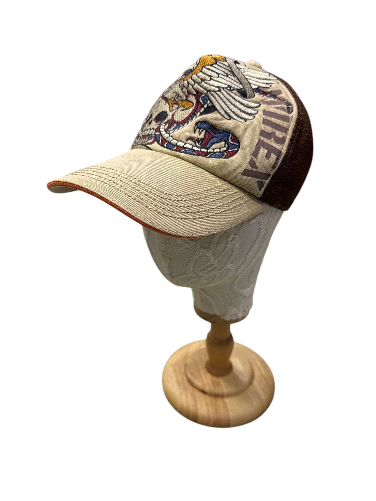 Avirex AVIREX SUKAJAN MOTIVE EMBROIDERED TRUCKER CAP Size ONE SIZE - 3 Thumbnail