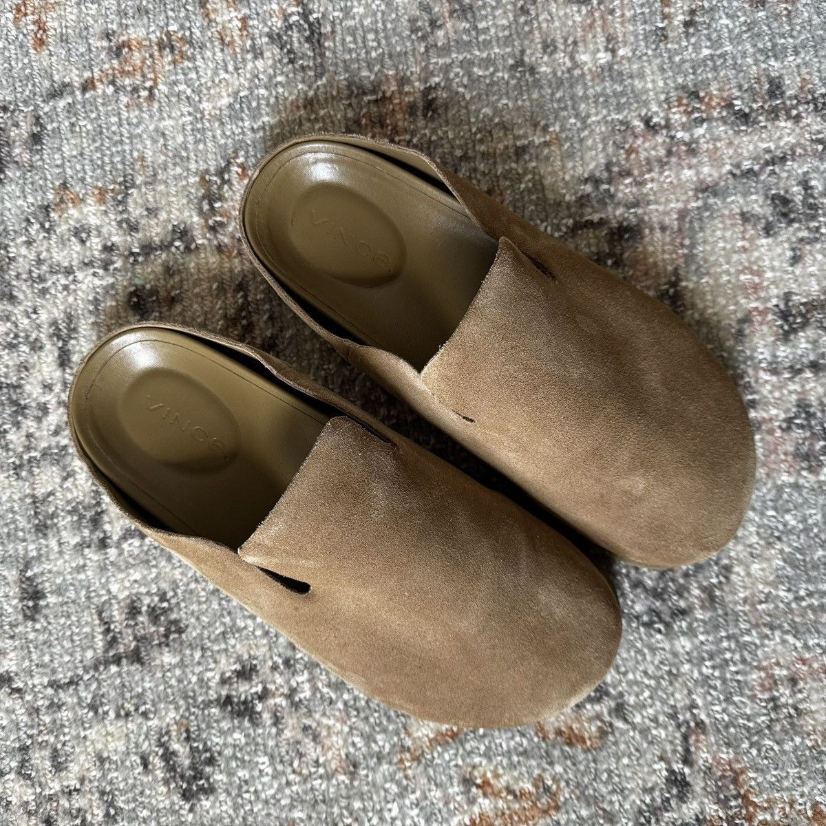 Vince Vince Decker Suede Mules Size US 9.5 / EU 42-43 - 2 Thumbnail