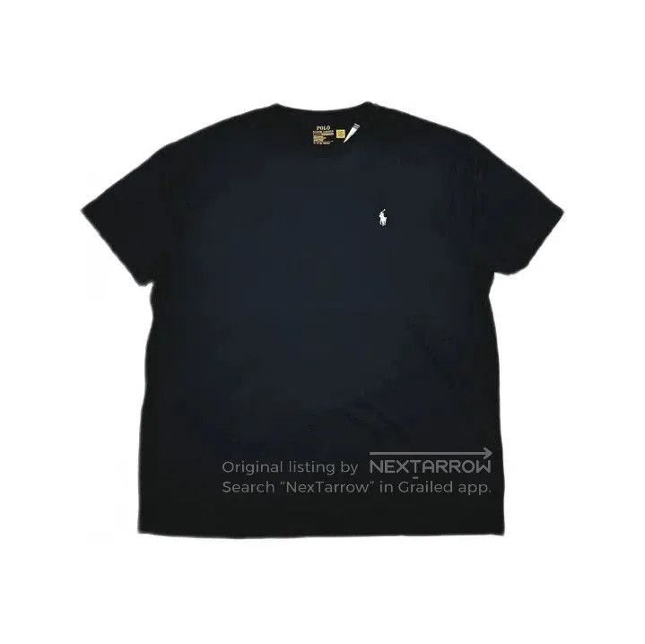 Polo Ralph Lauren Polo Ralph Lauren Solid Round Neck Short Sleeve. Size US XL / EU 56 / 4 - 2 Thumbnail