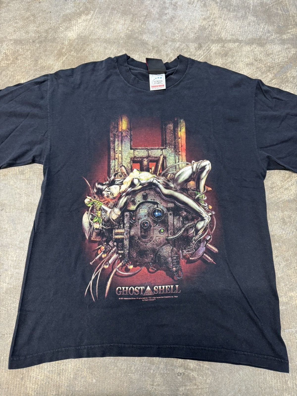 Vintage Vintage 2001 Ghost In The Shell Rare Japanese Anime Promo Size US L / EU 52-54 / 3 - 7 Thumbnail