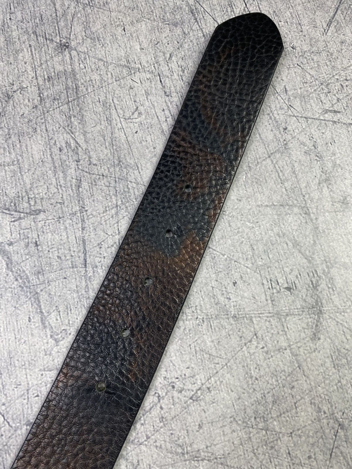 Diesel × Vintage Vintage Diesel Leather Belt Size ONE SIZE - 10 Thumbnail