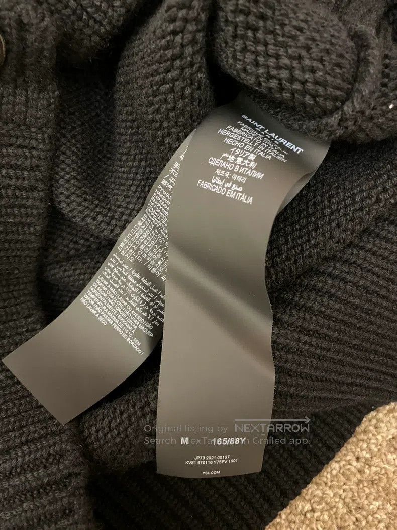 Saint Laurent Paris Saint Laurent Paris sweater Size US M / EU 48-50 / 2 - 4 Thumbnail