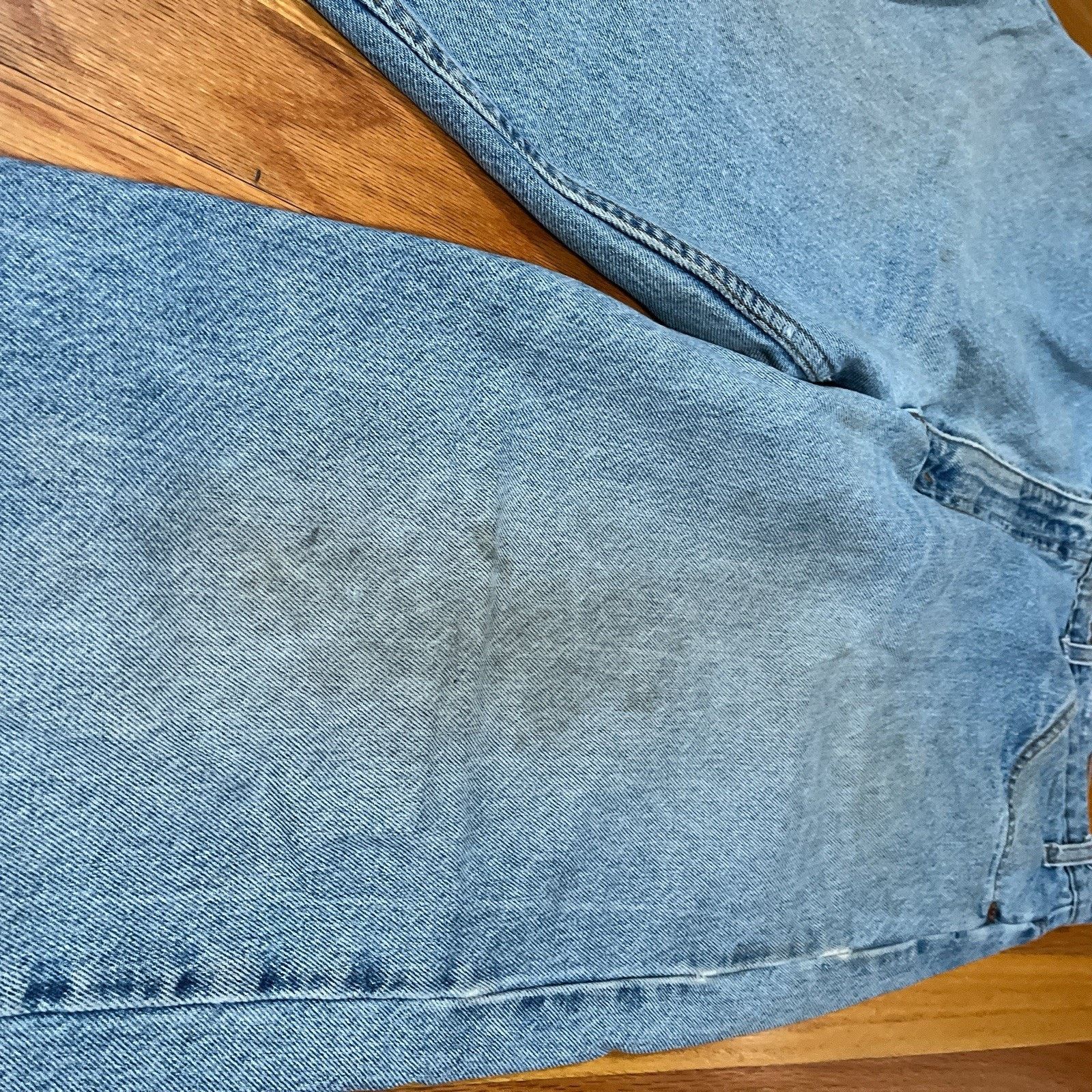 Levi's VTG 90s Levi's 550 Orange Tab Jeans Mens Relaxed Fit Tapered Size US 37 - 12 Thumbnail