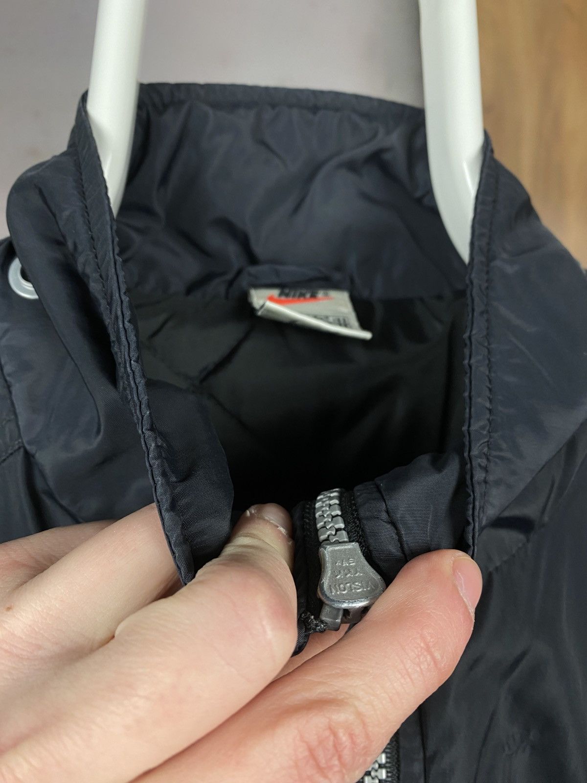 Nike 🧨Vintage 90s Nike Windbreaker Jacket Nylon Comet Logo🧨 Size US L / EU 52-54 / 3 - 17 Thumbnail