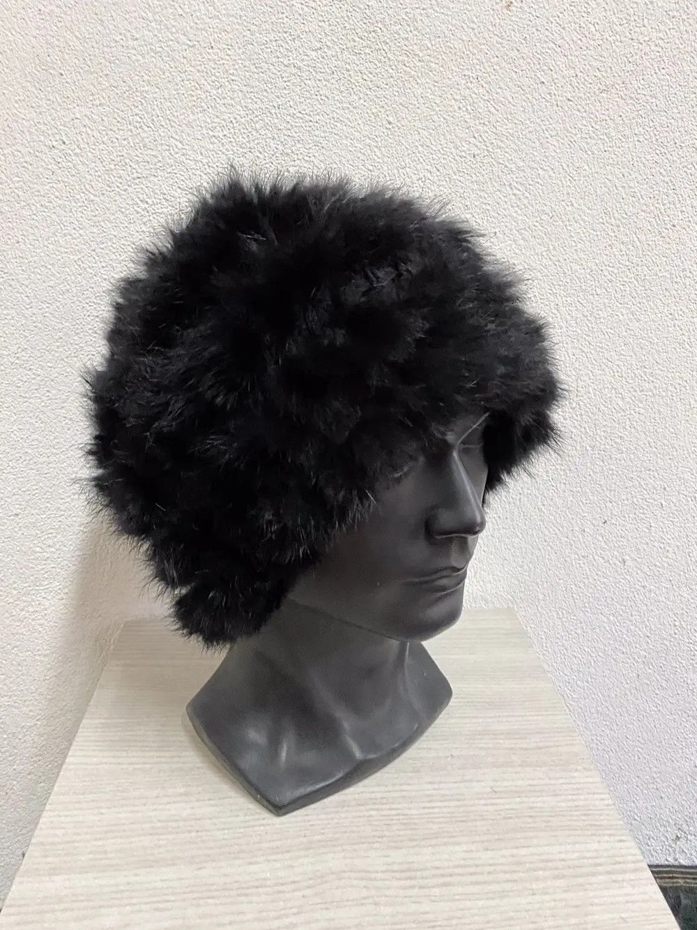 Japanese Brand Fur Fleece Japanese Brand Beanie Hat Size ONE SIZE - 2 Thumbnail