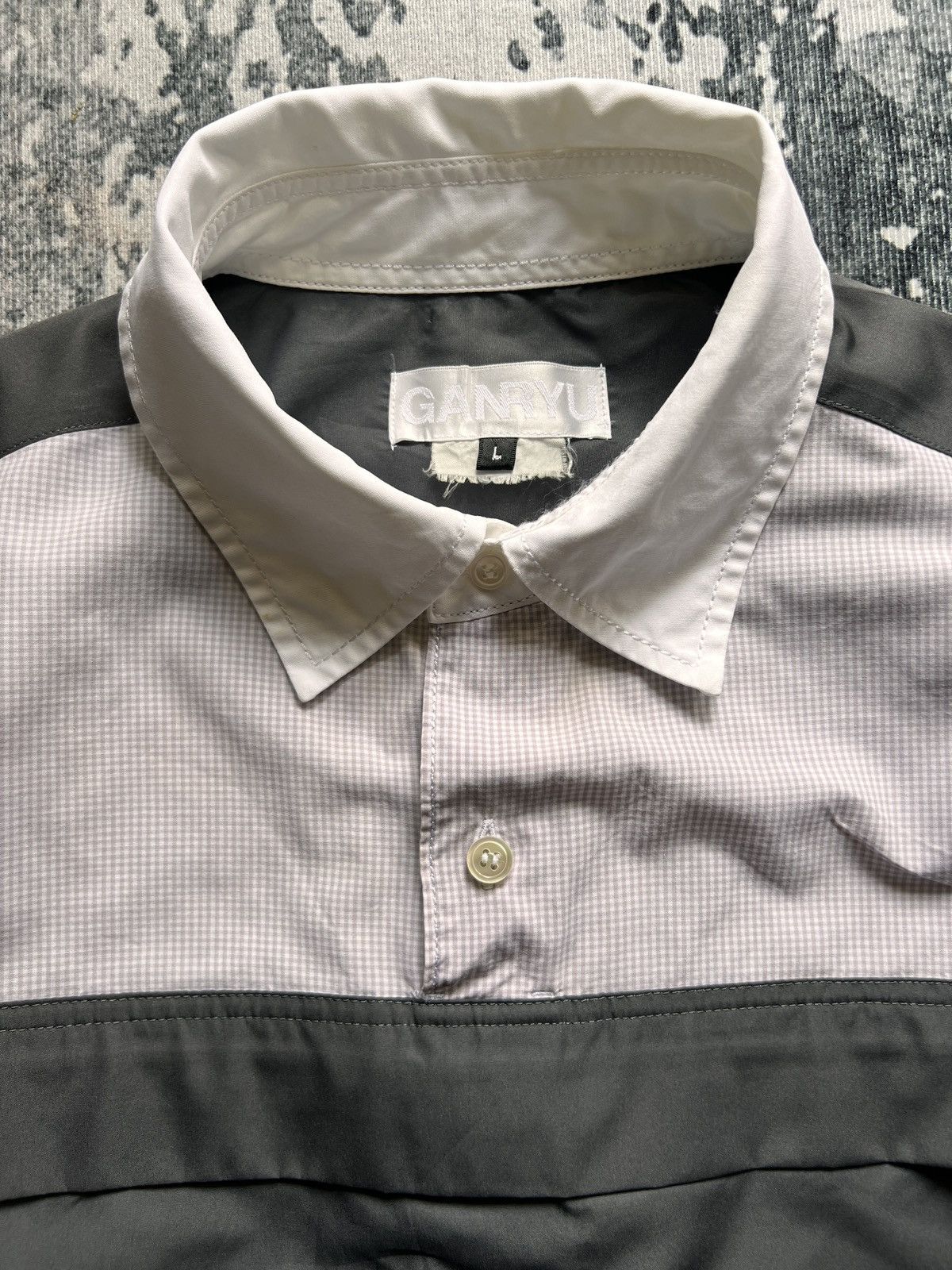 Comme des Garcons × Fumito Ganryu × Ganryu Comme des Garcons Ganryu Made in Japan Shirt Size US L / EU 52-54 / 3 - 4 Thumbnail