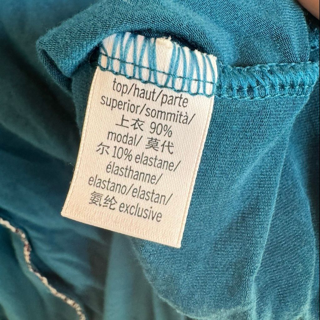 Victoria's Secret Victoria’s Secret Teal Modal Button-Up Pajama Top S Size S / US 4 / IT 40 - 6 Thumbnail