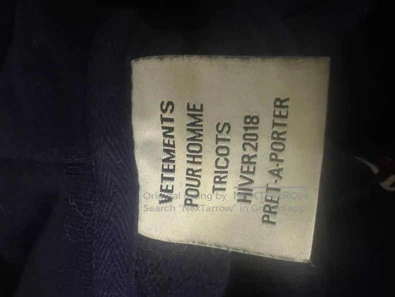 Vetements VETEMENTS French Flag Hoodie Size US XS / EU 42 / 0 - 2 Thumbnail