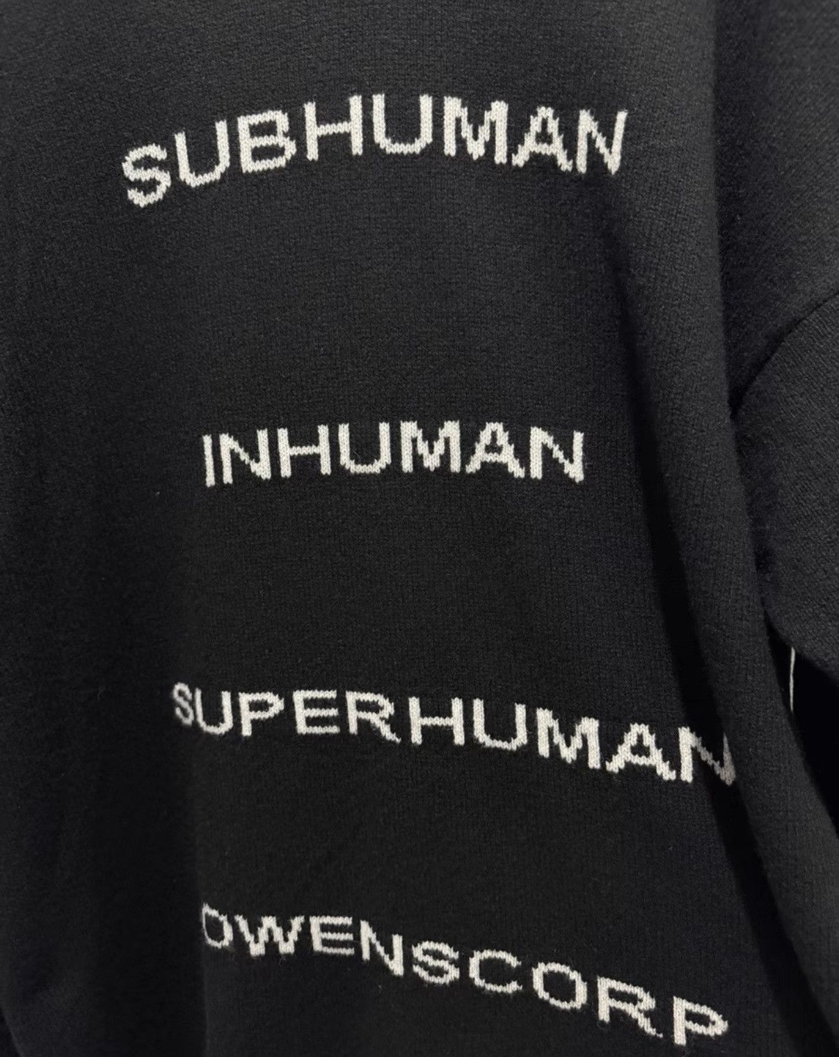 Rick Owens 【Rick Owens】22FW Runway Black Hooded Sweatshirt Size US S / EU 44-46 / 1 - 2 Thumbnail
