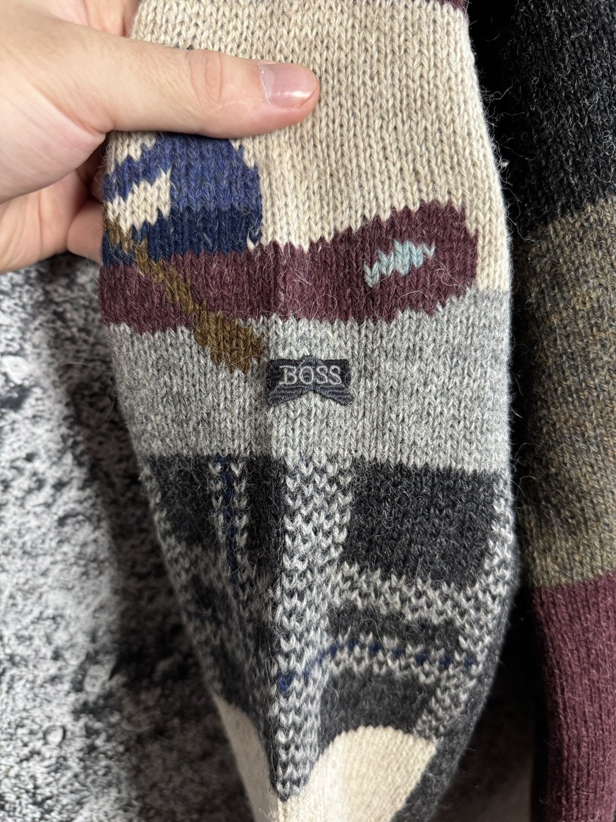 Hugo Boss Hugo Boss Alpaca Wool Sweater Winter Ski Lodge Vintage Knit Size US XL / EU 56 / 4 - 7 Thumbnail