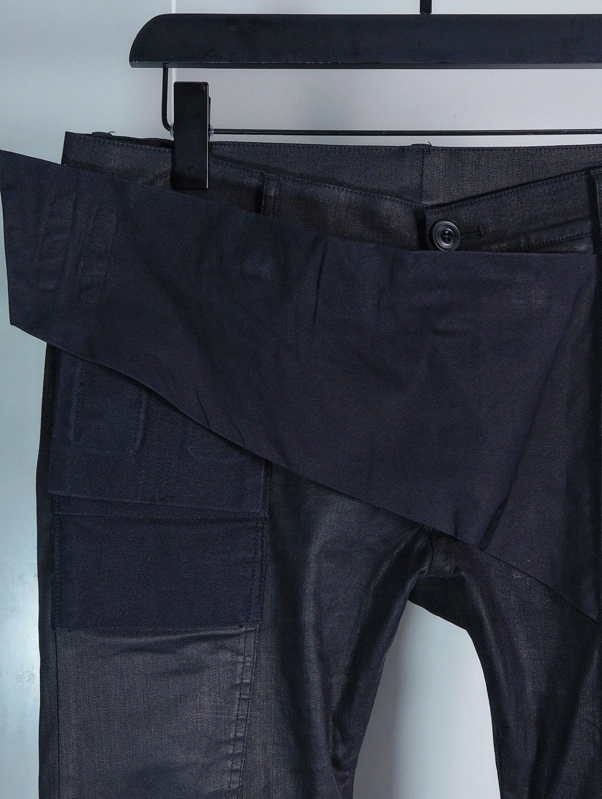 Rick Owens Mainline OG Waxed Memphis Denim Size US 33 - 3 Thumbnail