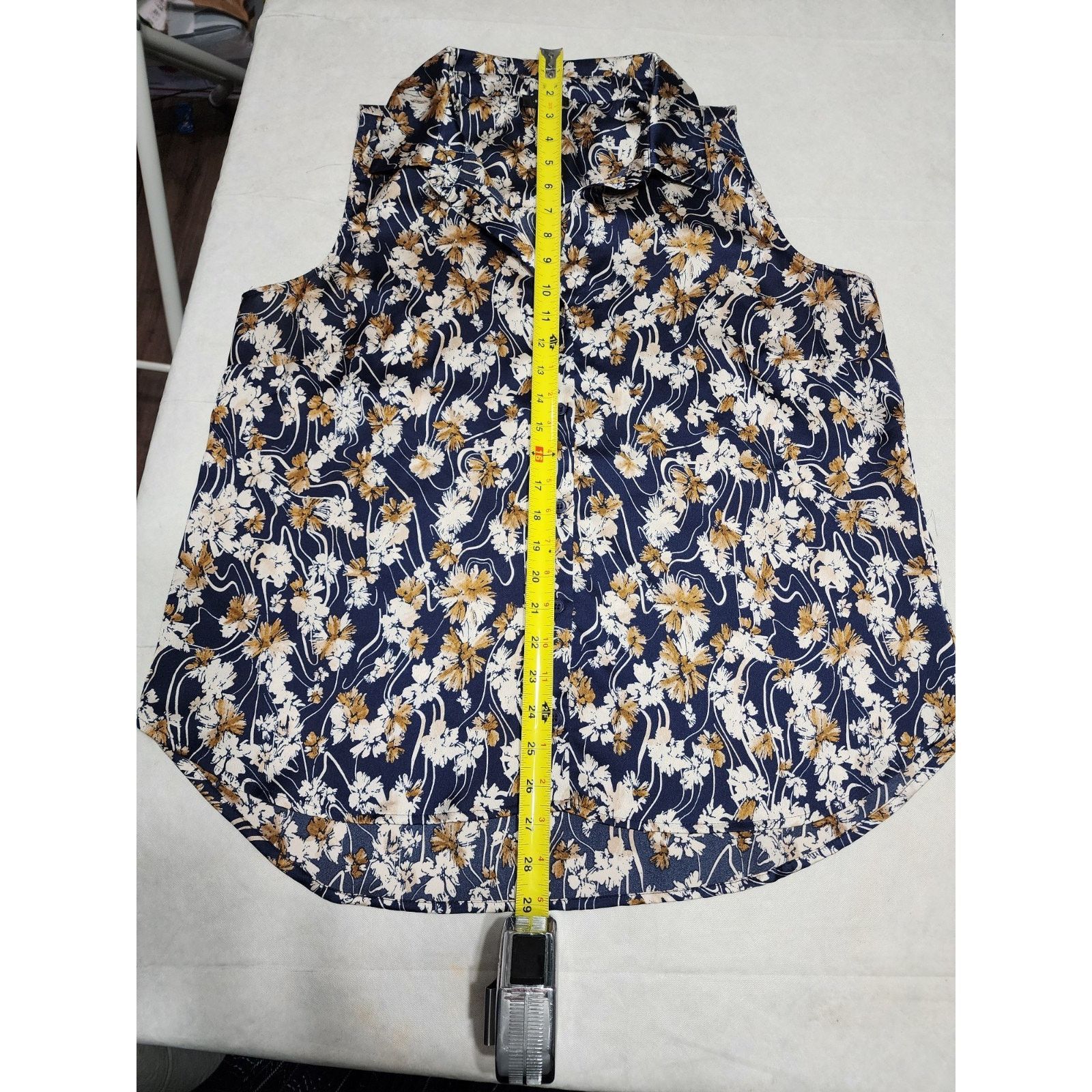 Other Halogen Women's Printed Floral Sleeveless Size 1 (14w-16w) Size XL / US 12-14 / IT 48-50 - 5 Thumbnail
