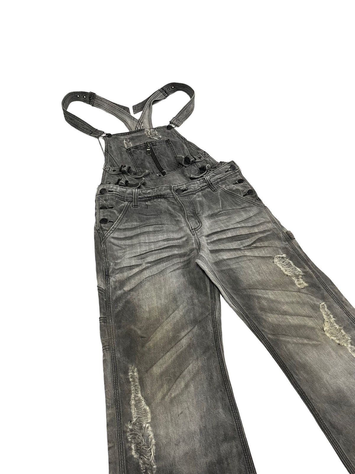 GOSTAR DE FUGA Fuga Japan Distressed Flare Overall Detachable Size US 32 / EU 48 - 5 Thumbnail