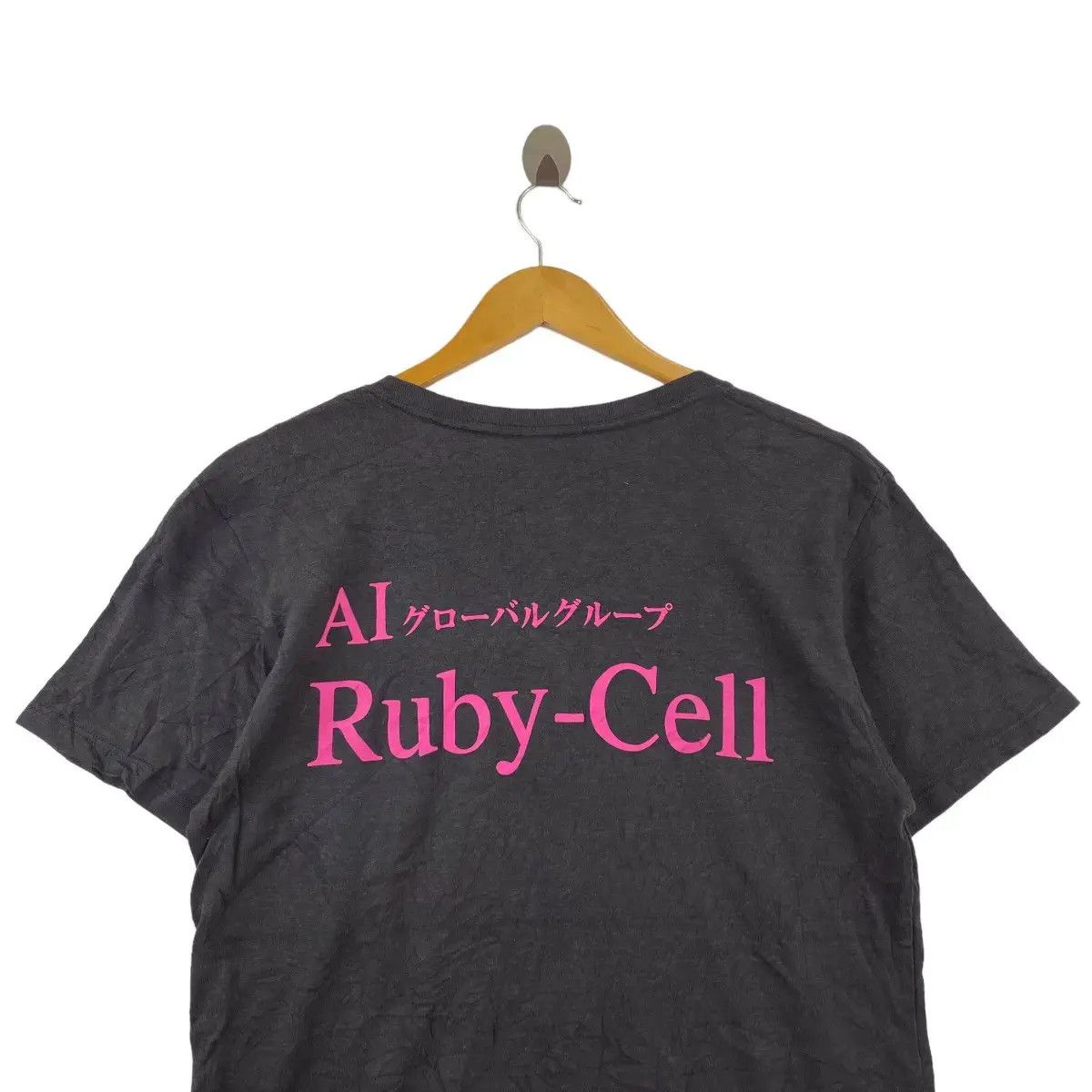 Japanese Brand RUBY CELL AI GLOBAL GROUP Japan Cosmetic Tee Shirt Top Size L / US 10 / IT 46 - 4 Thumbnail