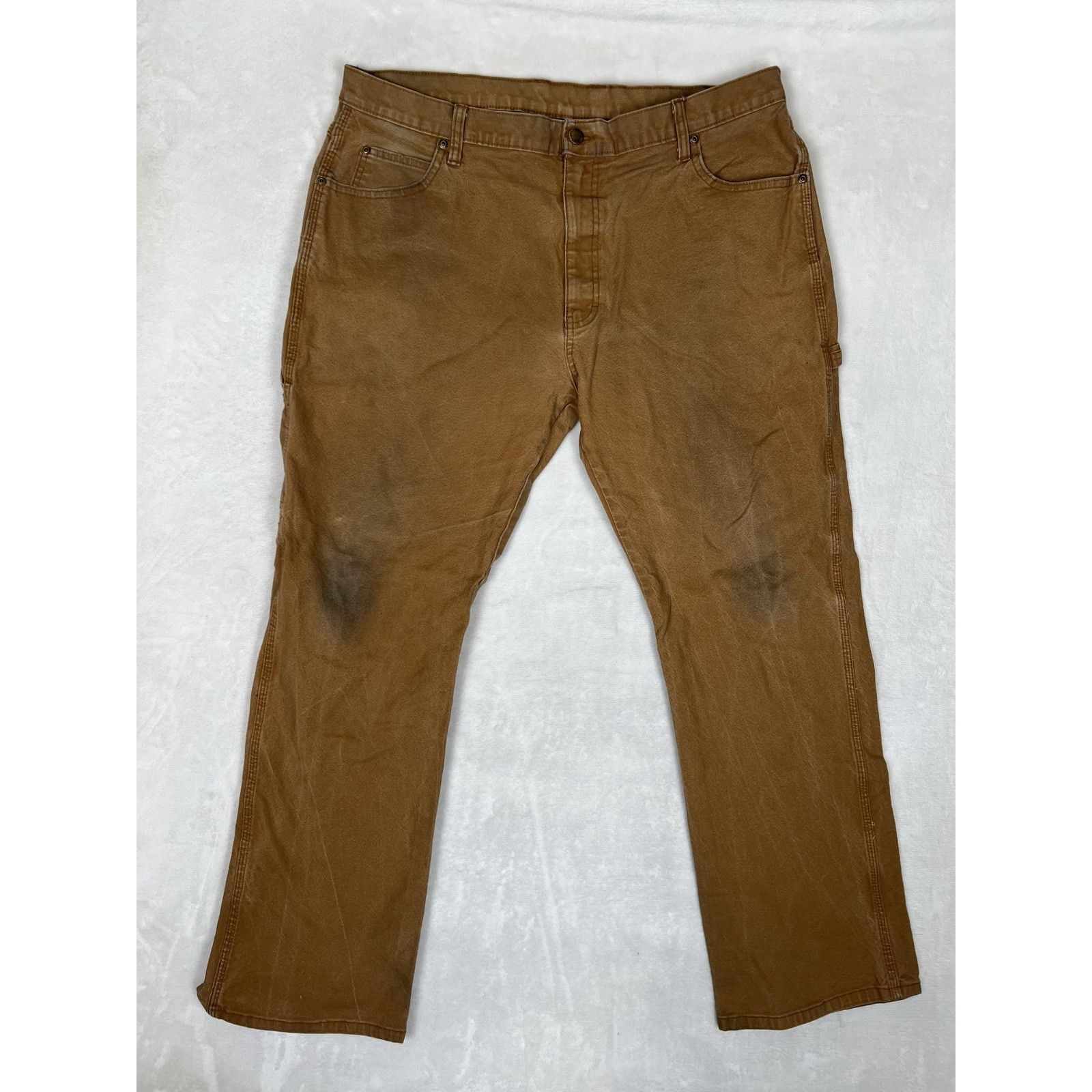 Dickies Dickies Carpenter Canvas Pants Workwear Utility Brown Size 3 Size US 38 / EU 54 - 2 Thumbnail