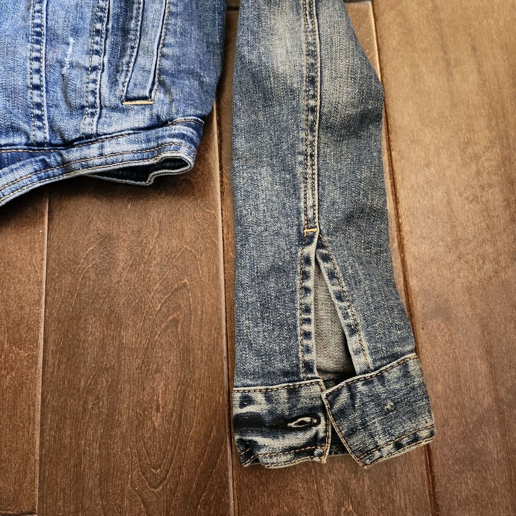 Denime Just USA Jacket S Blue Women Juniors Button Denim Size MISSING CUFF Size S / US 4 / IT 40 - 7 Thumbnail
