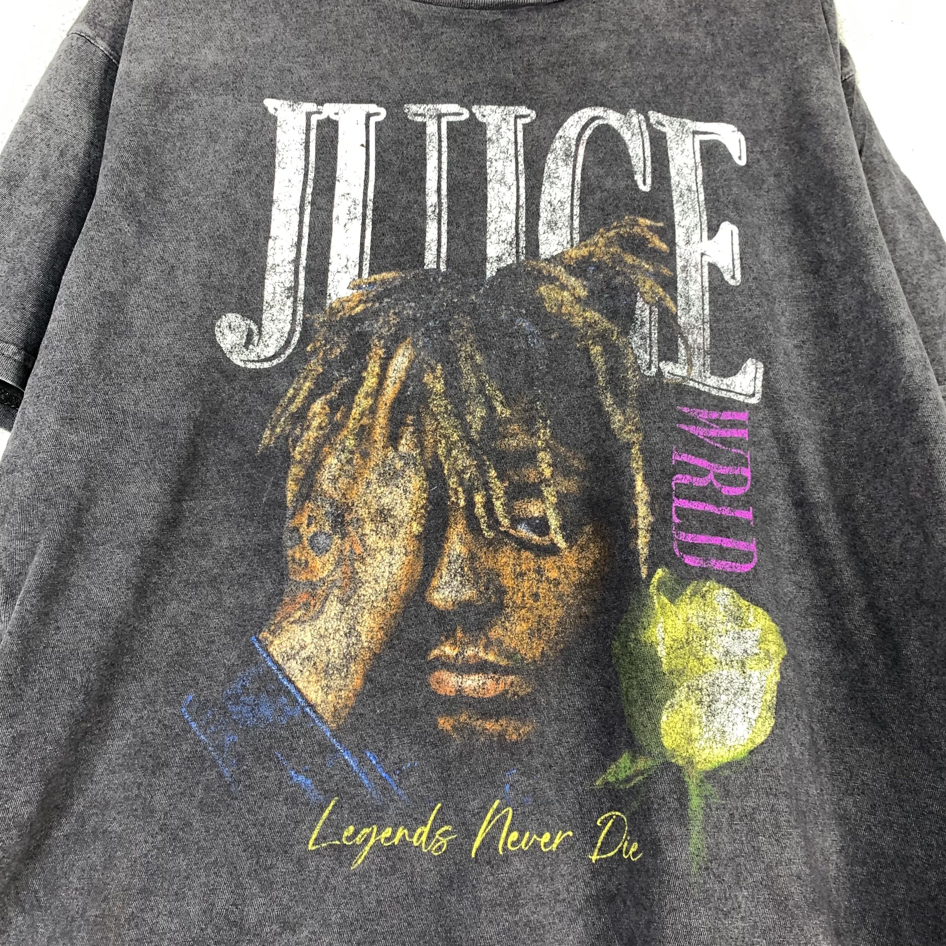 Band Tees Juice Wrld Legends Never Die Tshirt Size US L / EU 52-54 / 3 - 2 Thumbnail