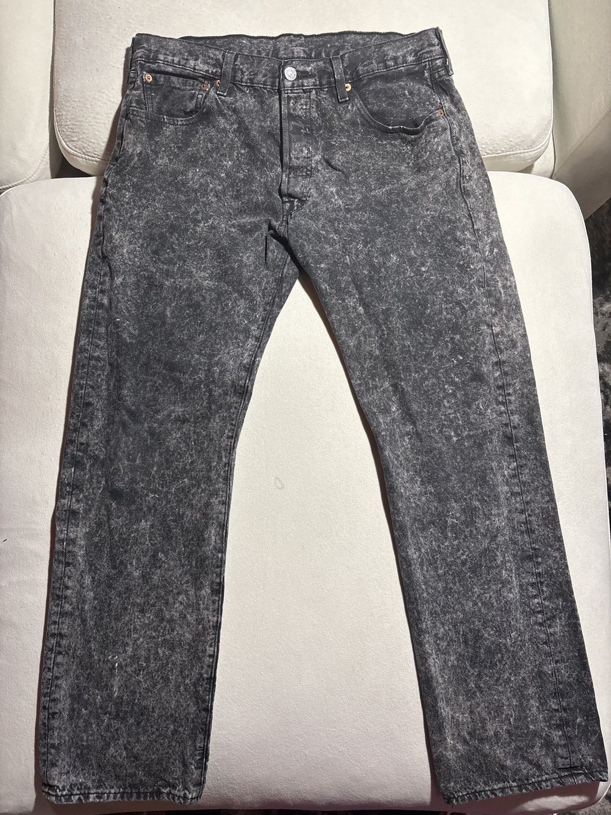 Levi's Levi’s Acid washed black Jeans Size US 33 - 1 Preview