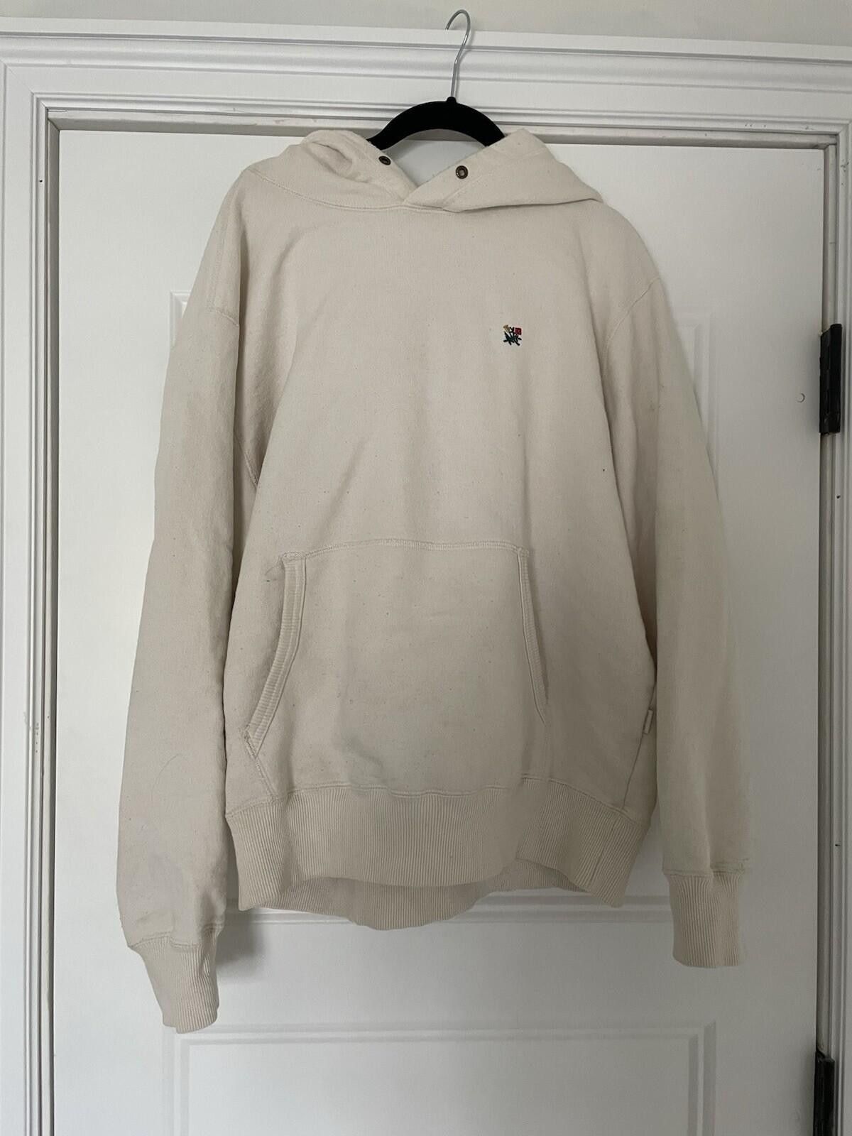Aime Leon Dore Aime Leon Dore Flower Hoodie Ecru Off White Men Large Size US L / EU 52-54 / 3 - 1 Thumbnail
