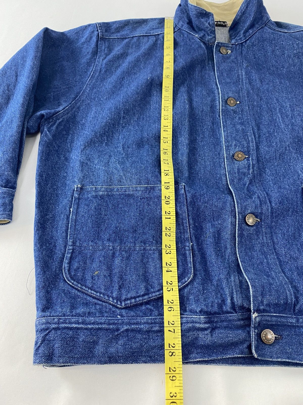 Other The Talbot Indigo Denim Chore Jeans Jacket Corduroy Collar Size US XL / EU 56 / 4 - 12 Thumbnail