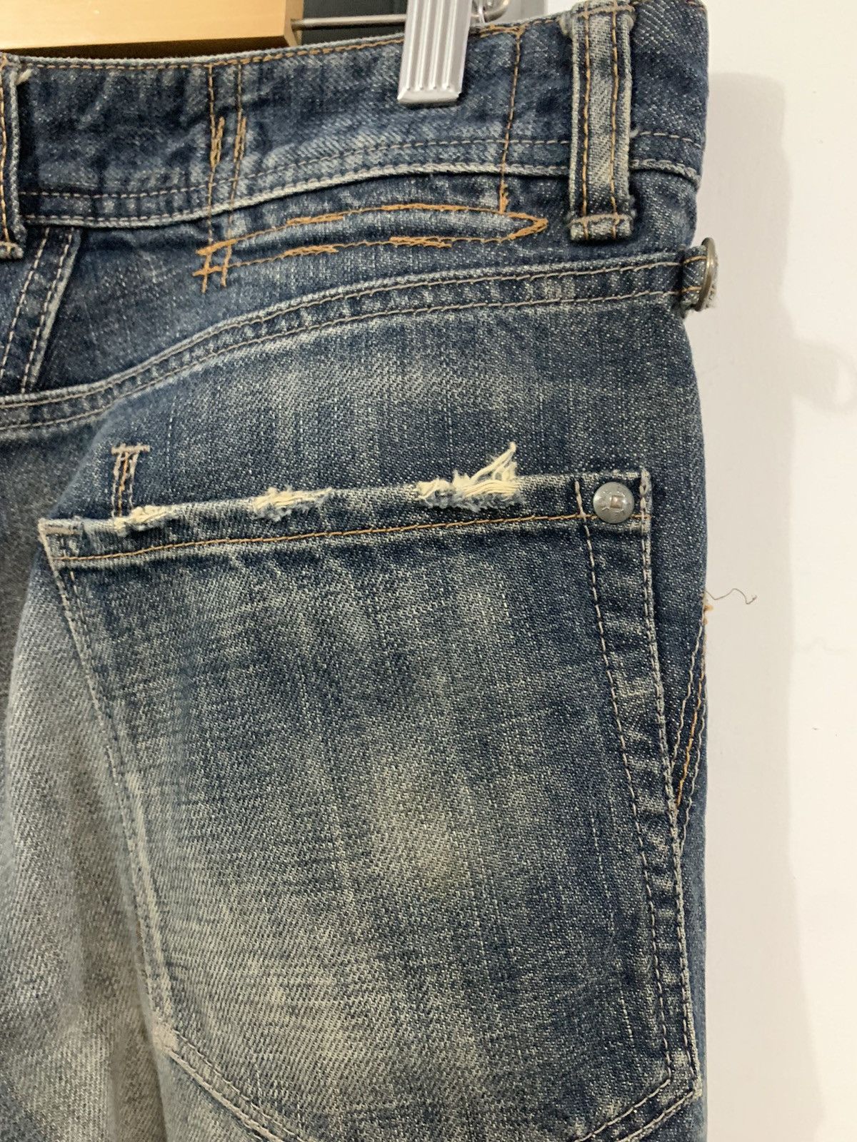 Marithe + Francois Girbaud Marithe Francois Girbaud Distressed Denim Size US 30 / EU 46 - 7 Thumbnail
