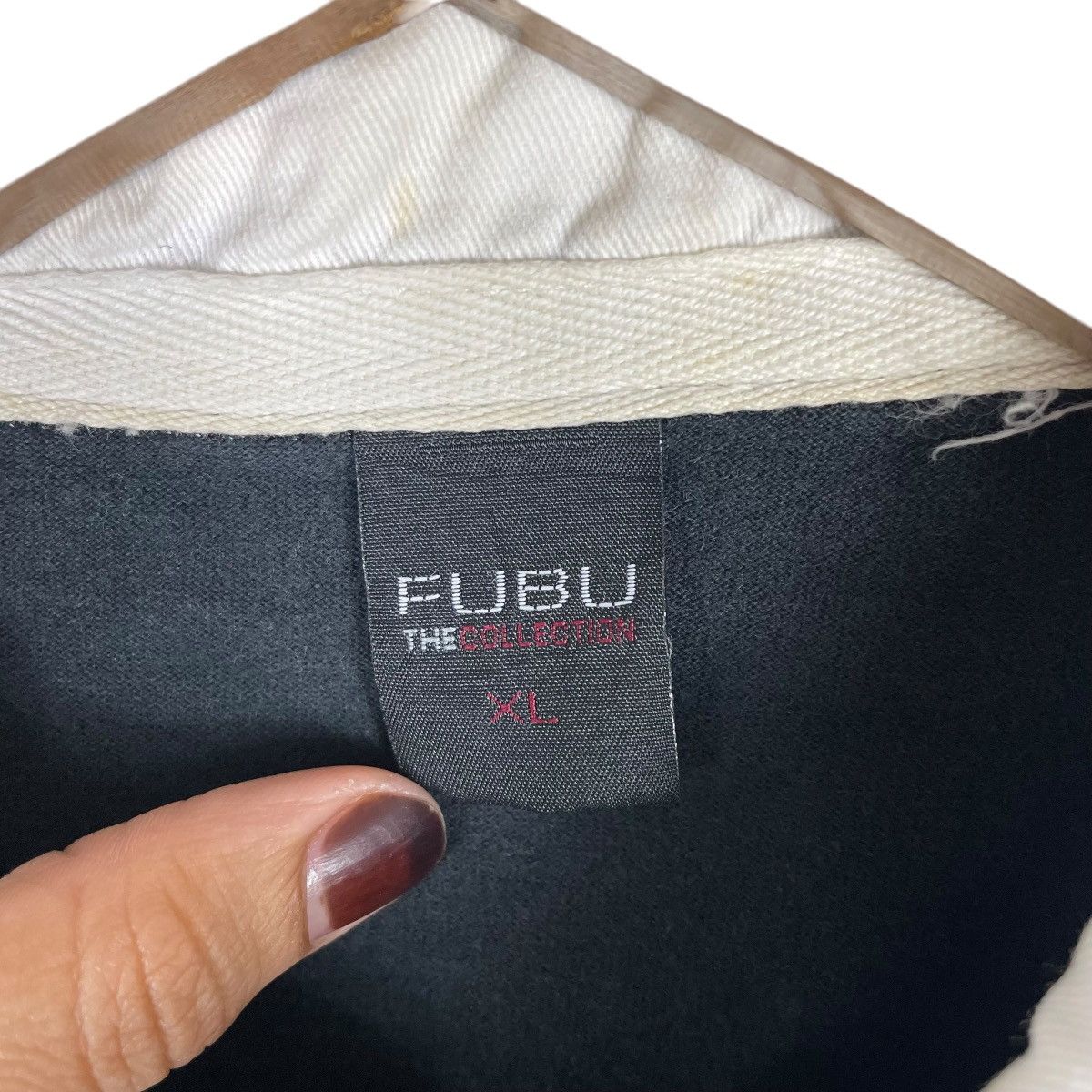 Fubu × Vintage Vintage 90s FUBU Polo Rugby Shirt Size US XL / EU 56 / 4 - 5 Thumbnail