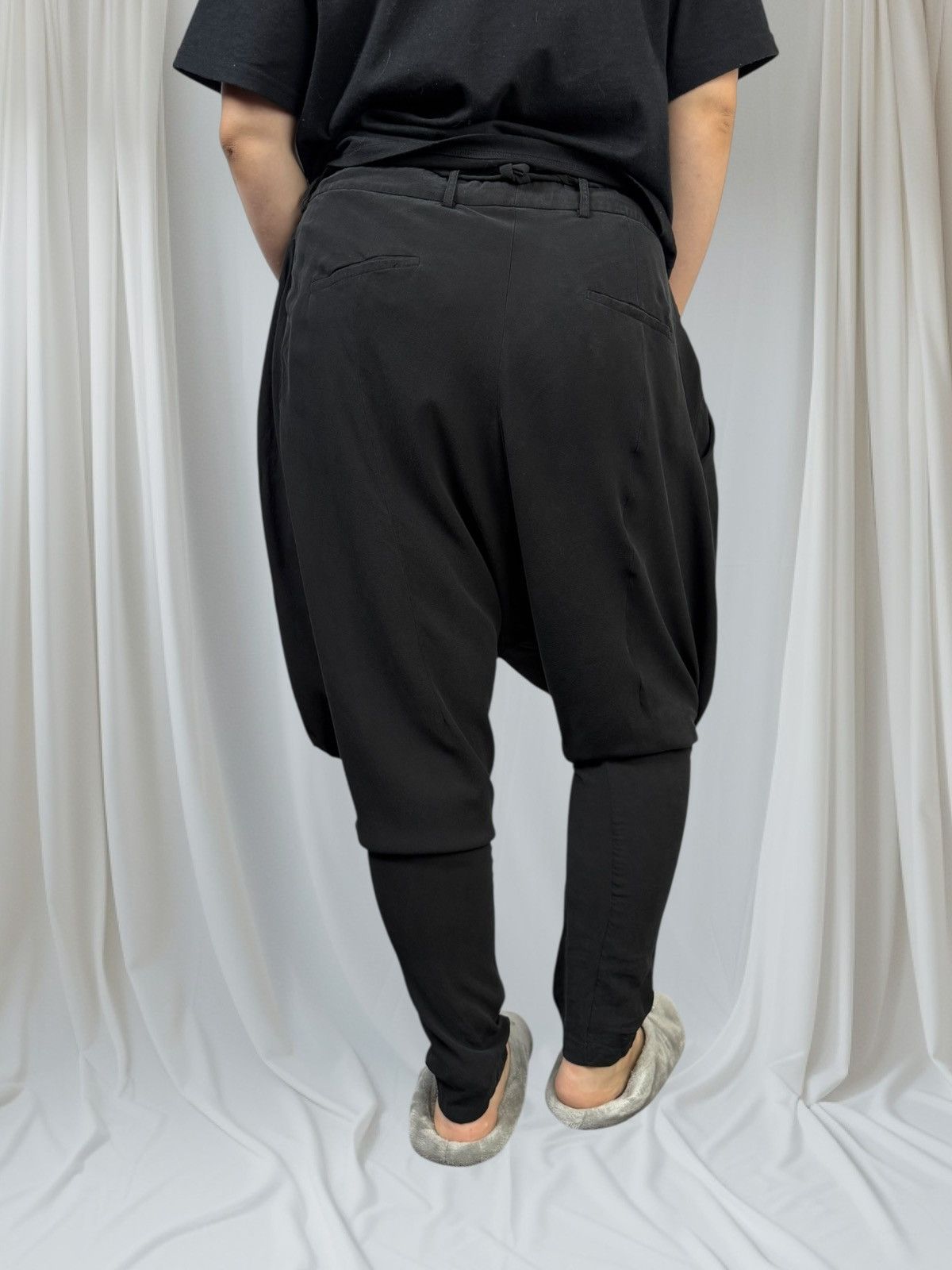 Lost & Found Ria Dunn Lost Found Ria Dunn Silk Futuristic Drop Pants Trousers Size US 30 / EU 46 - 3 Thumbnail