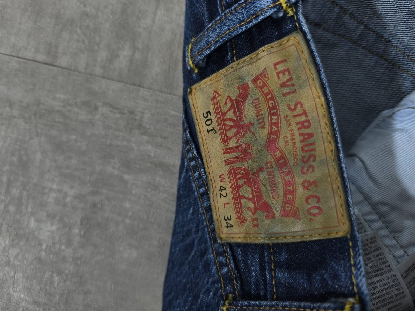 Levi's baggy vintage levi's 501 xl jeans usa Size US 42 / EU 58 - 7 Thumbnail