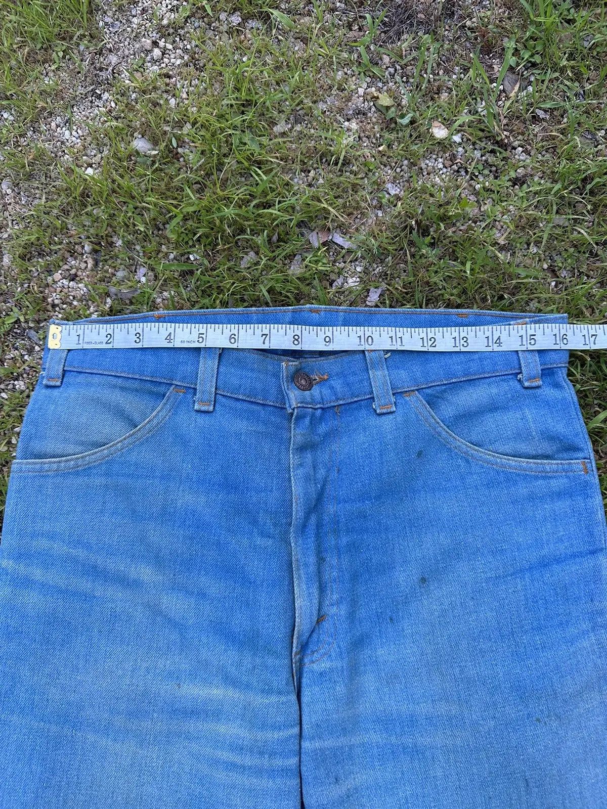 80’s VINTAGE LEVI’S JEANS WIDE LEGS ORANGE TAB DENIM TALON42