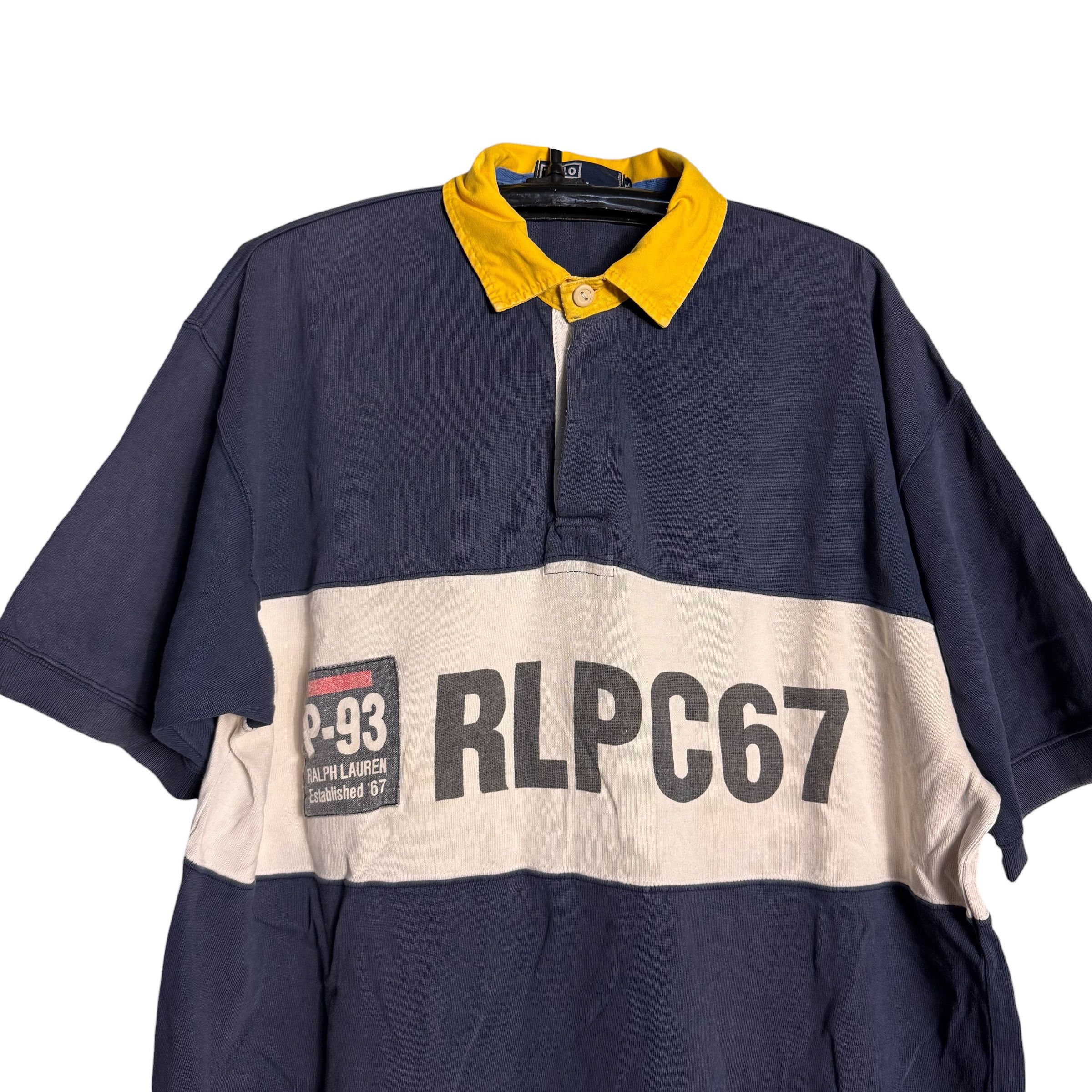 Polo Ralph Lauren 🔥RARE🔥Vintage Polo Ralph Lauren RLPC67 P-93 Stadium Polo Size US M / EU 48-50 / 2 - 2 Thumbnail