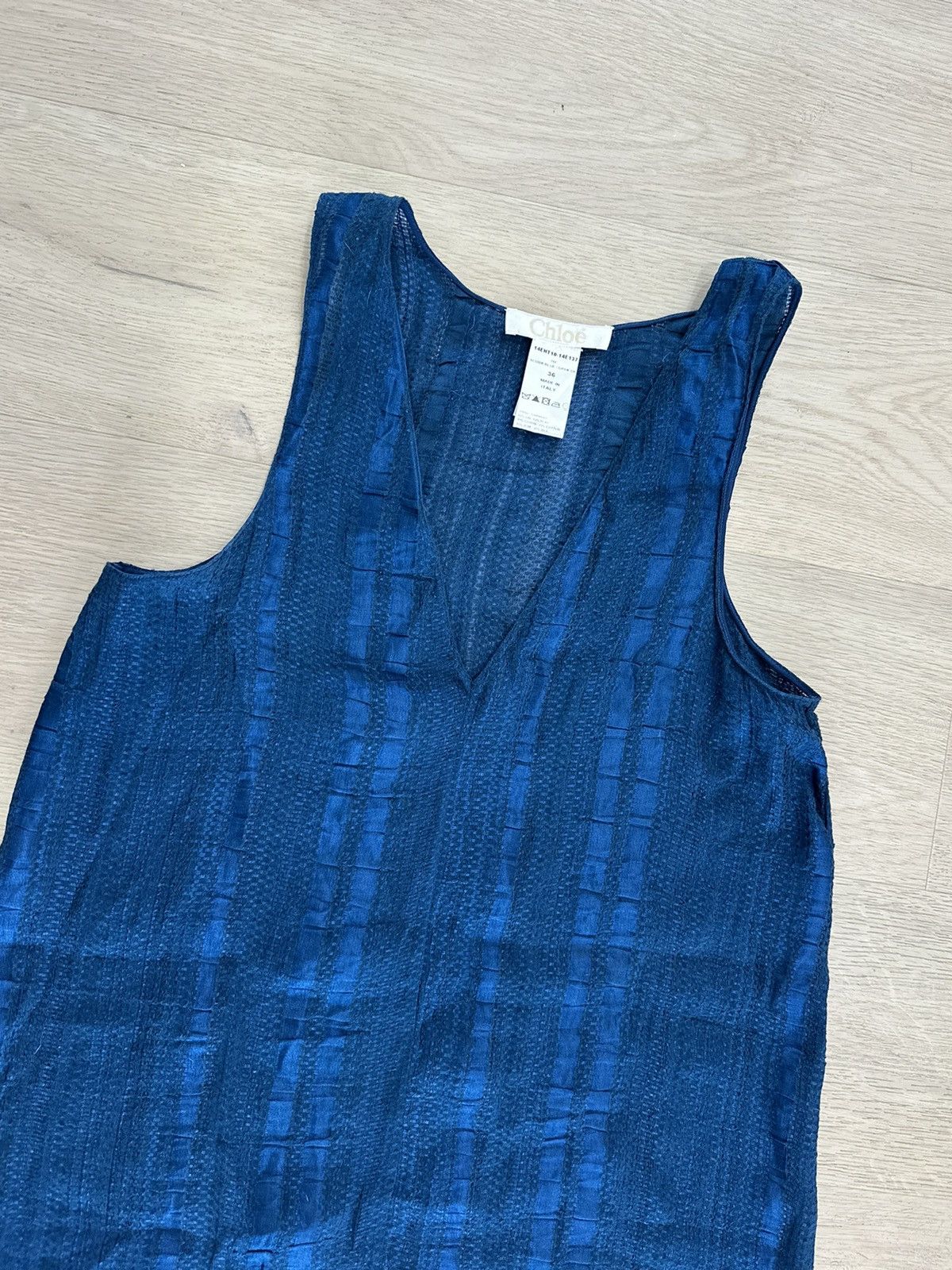 Chloe 2014 spring top linen Size XS / US 0-2 / IT 36-38 - 2 Thumbnail