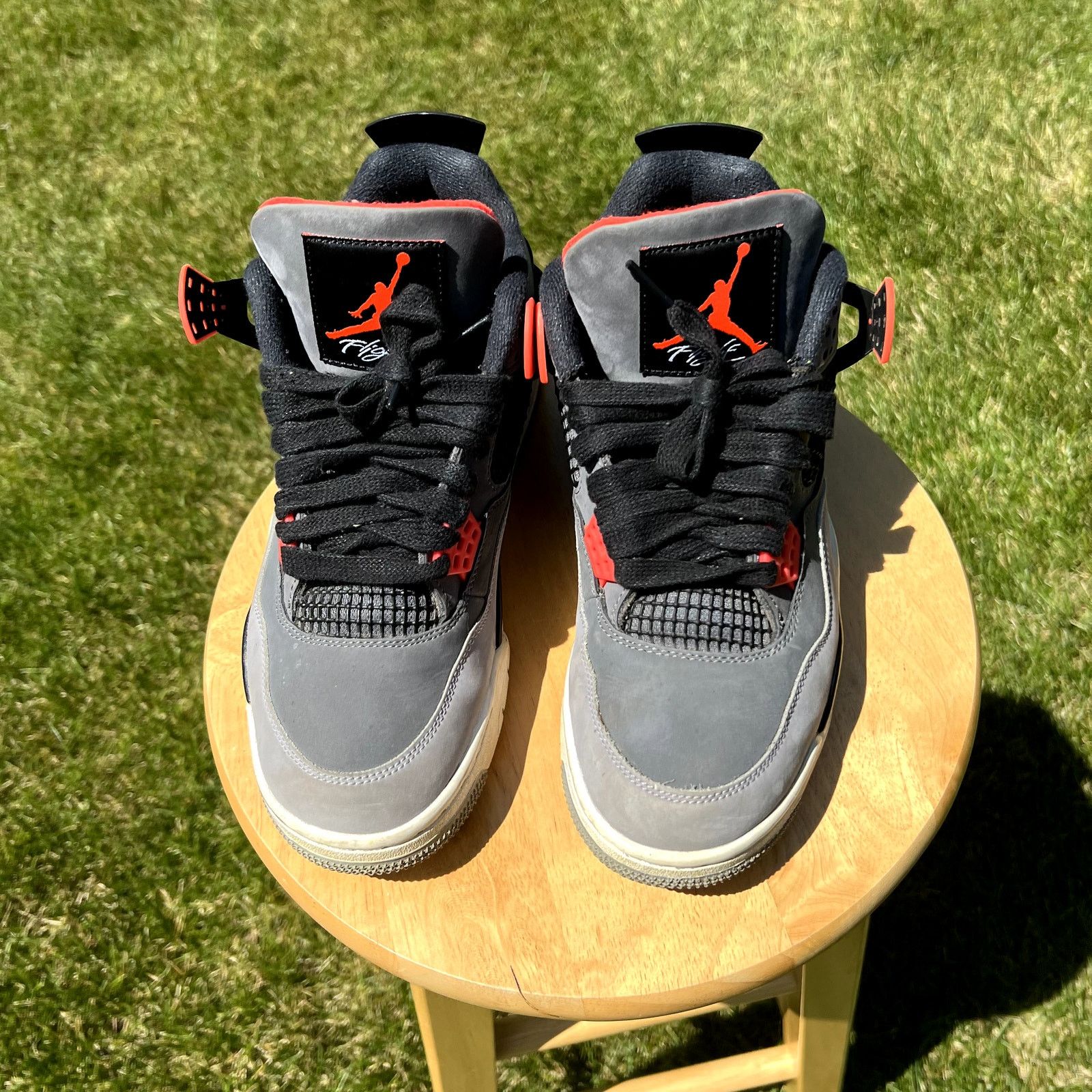 Jordan Brand × Nike Nike Air Jordan 4 Retro Infrared Men's Shoes - Size 9 Size US 9 / EU 42 - 3 Thumbnail