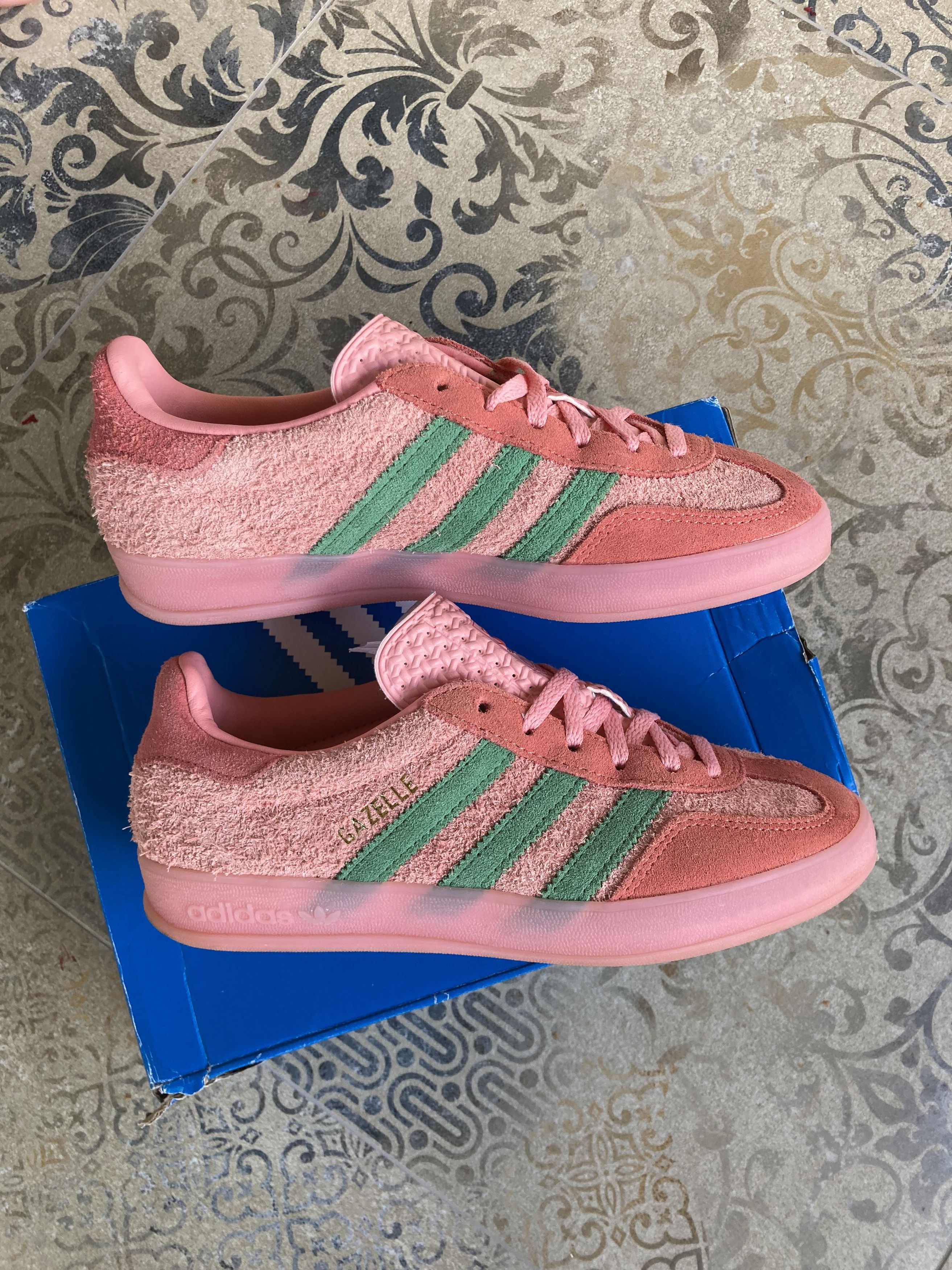 Adidas Adidas gazelle indoor semi pink preloved US 5 EU 36 Size US 5 / IT 35 - 7 Thumbnail