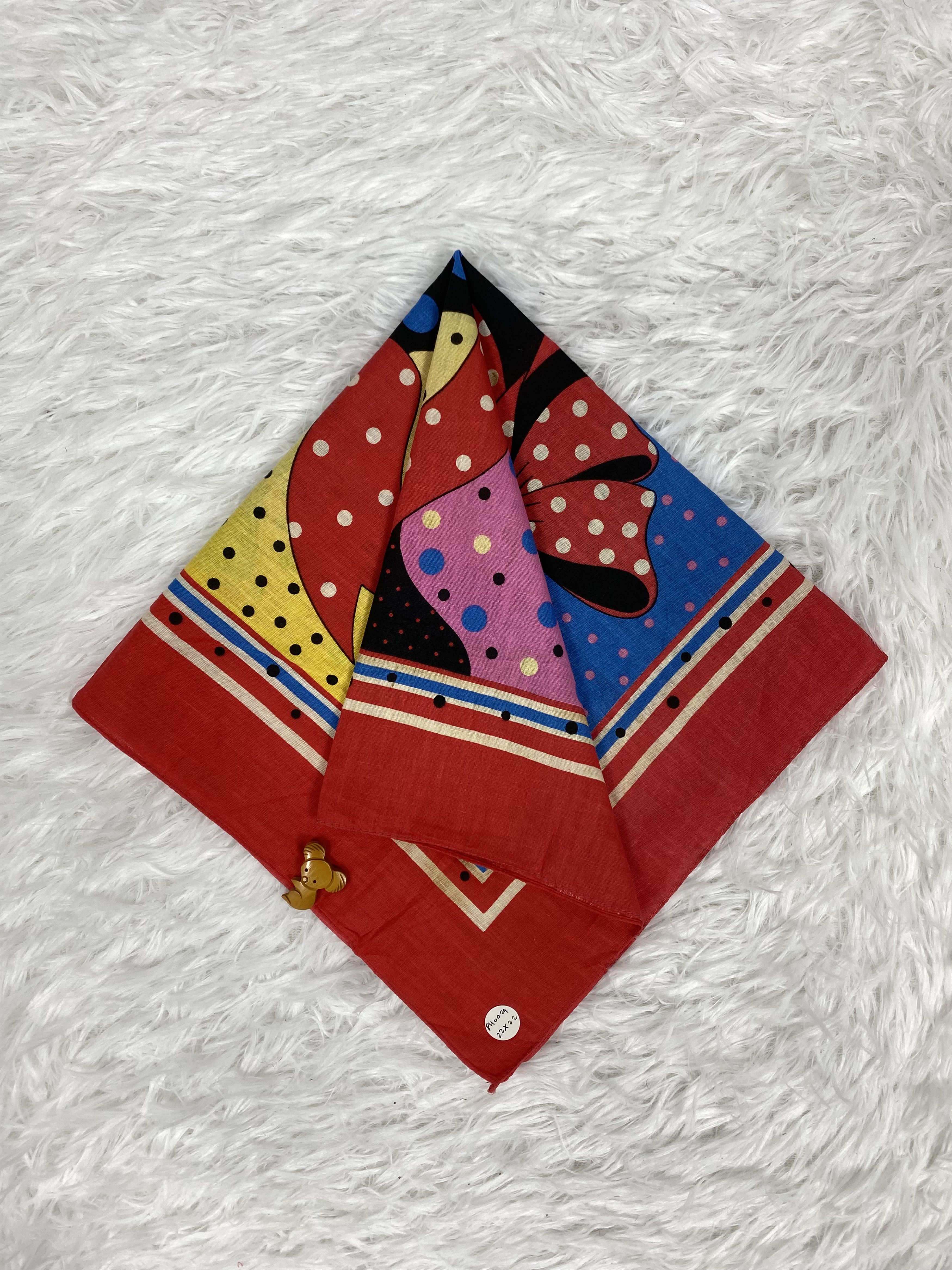 Other Vintage Bandana Handkerchief PH0029 Size ONE SIZE - 1 Thumbnail