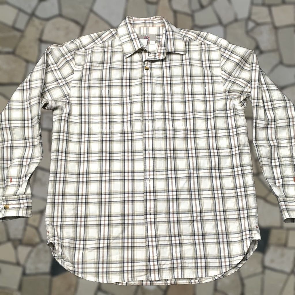 The Territory Ahead Territory Ahead Shirt Men's Medium Multicolor Plaid Tartan Casual Size US M / EU 48-50 / 2 - 1 Thumbnail