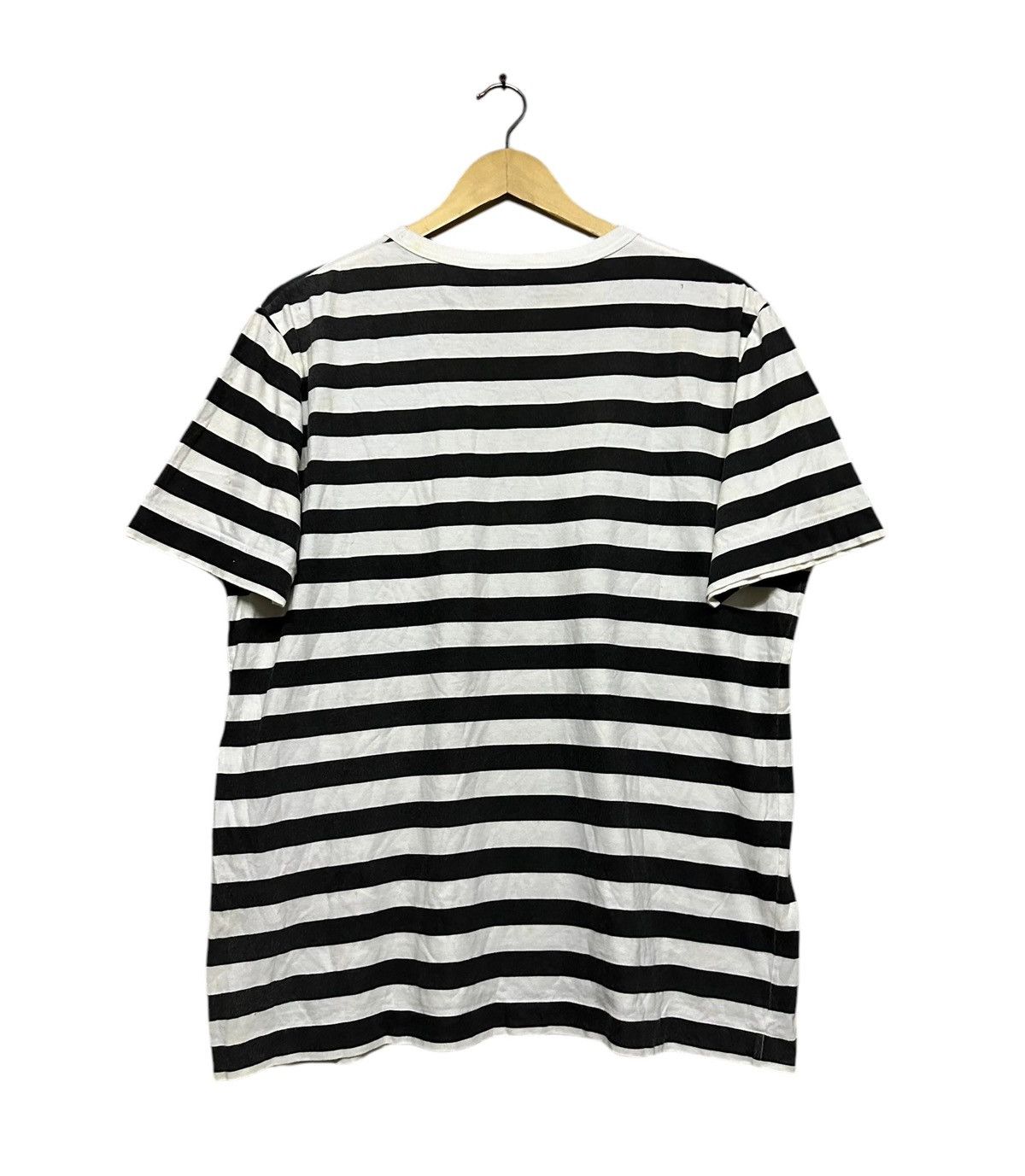 Margaret Howell Vtg🔥MHL Margaret Howell Boader Stiped Logo Tee Size US L / EU 52-54 / 3 - 3 Thumbnail
