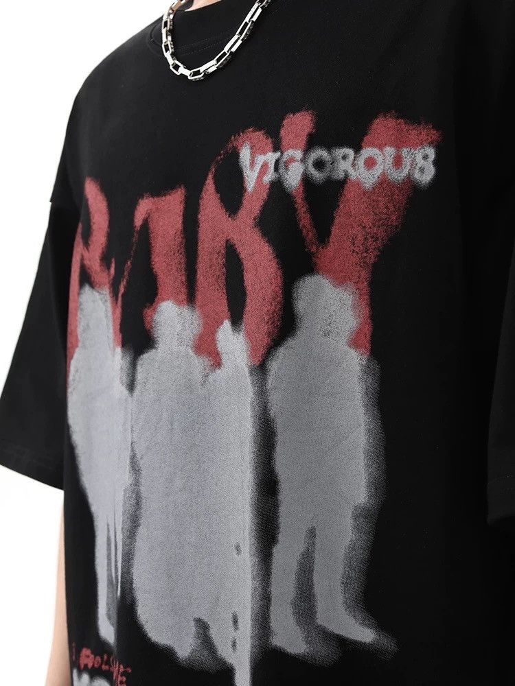 Vintage Retro punk tshirt Size US XL / EU 56 / 4 - 3 Thumbnail
