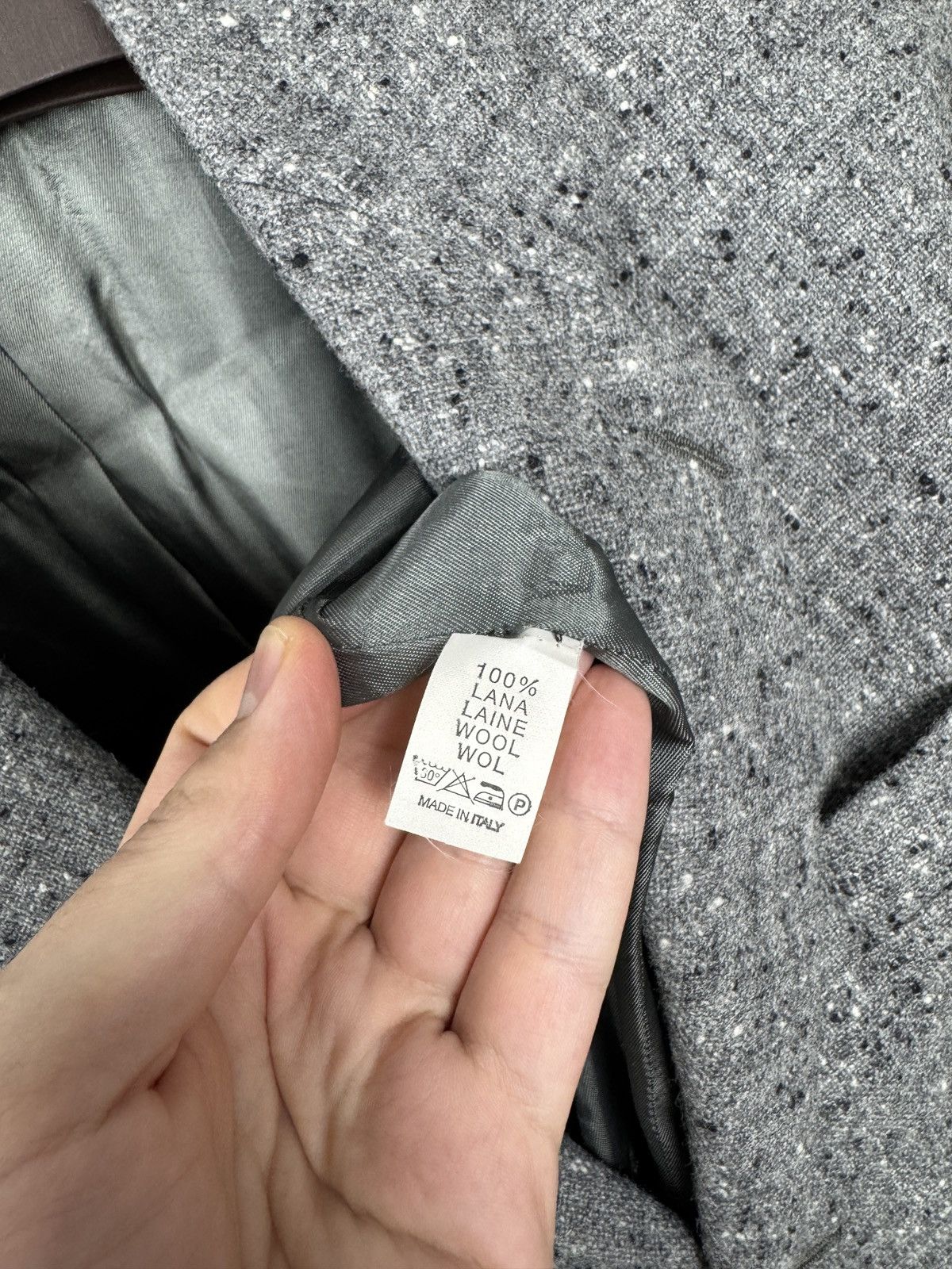 Yves Saint Laurent Yves Saint Laurent x Lanificio Paoletti wool tweed blazer Size 38R - 12 Thumbnail