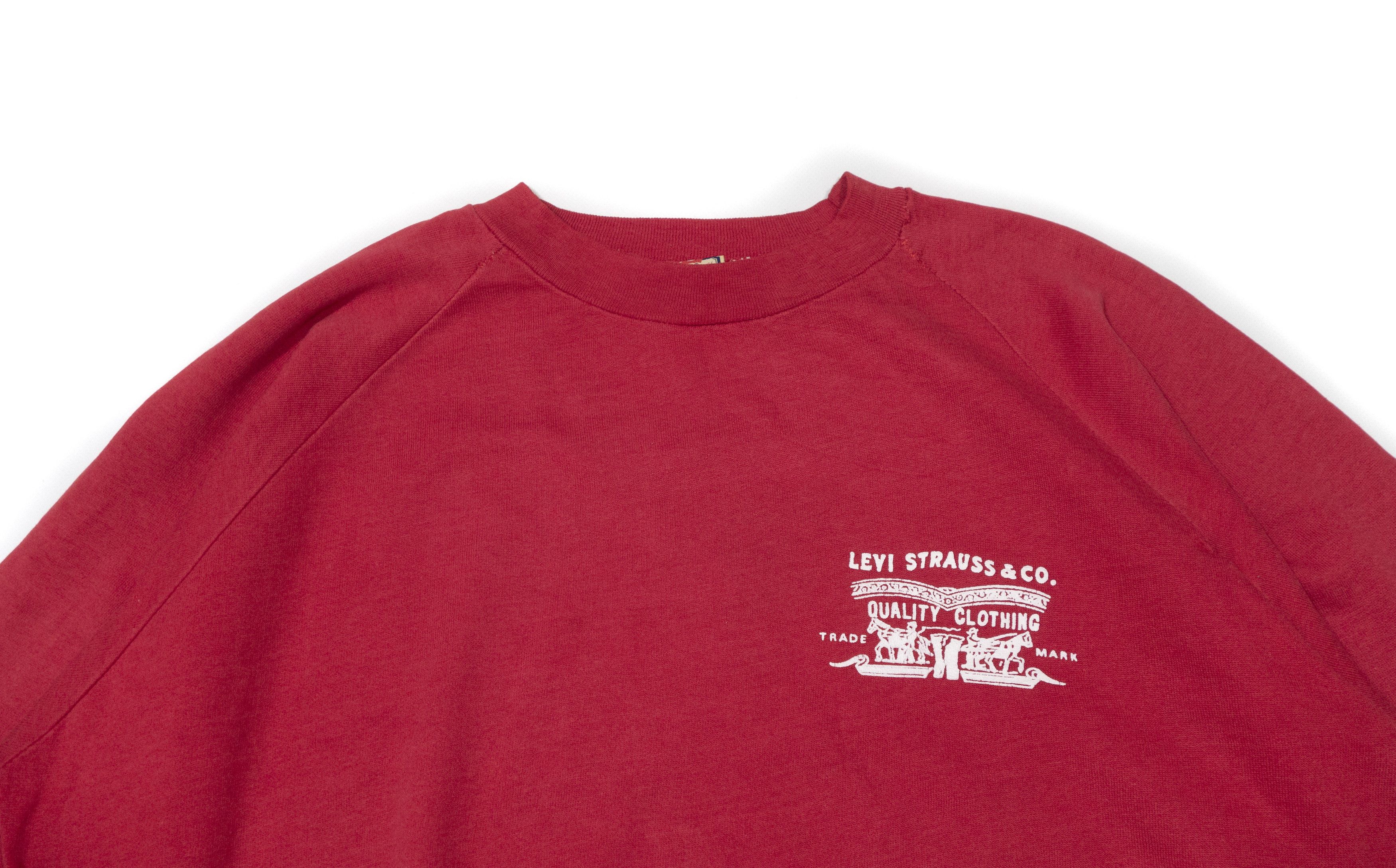 Levi's 90S Logo Baggy Sweatshirt Size US L / EU 52-54 / 3 - 3 Thumbnail