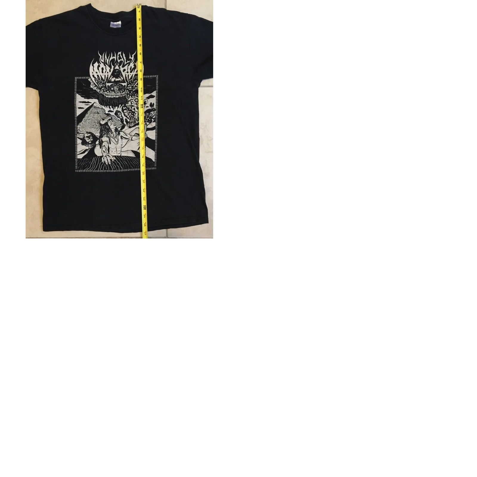 Vintage Megadeth Unholy Monarch T-Shirt Black S Short Sleeve Vintage Grunge 80s 90s Rock Band Concert Emo Goth Y2K Mens Shirts Size US S / EU 44-46 / 1 - 9 Thumbnail