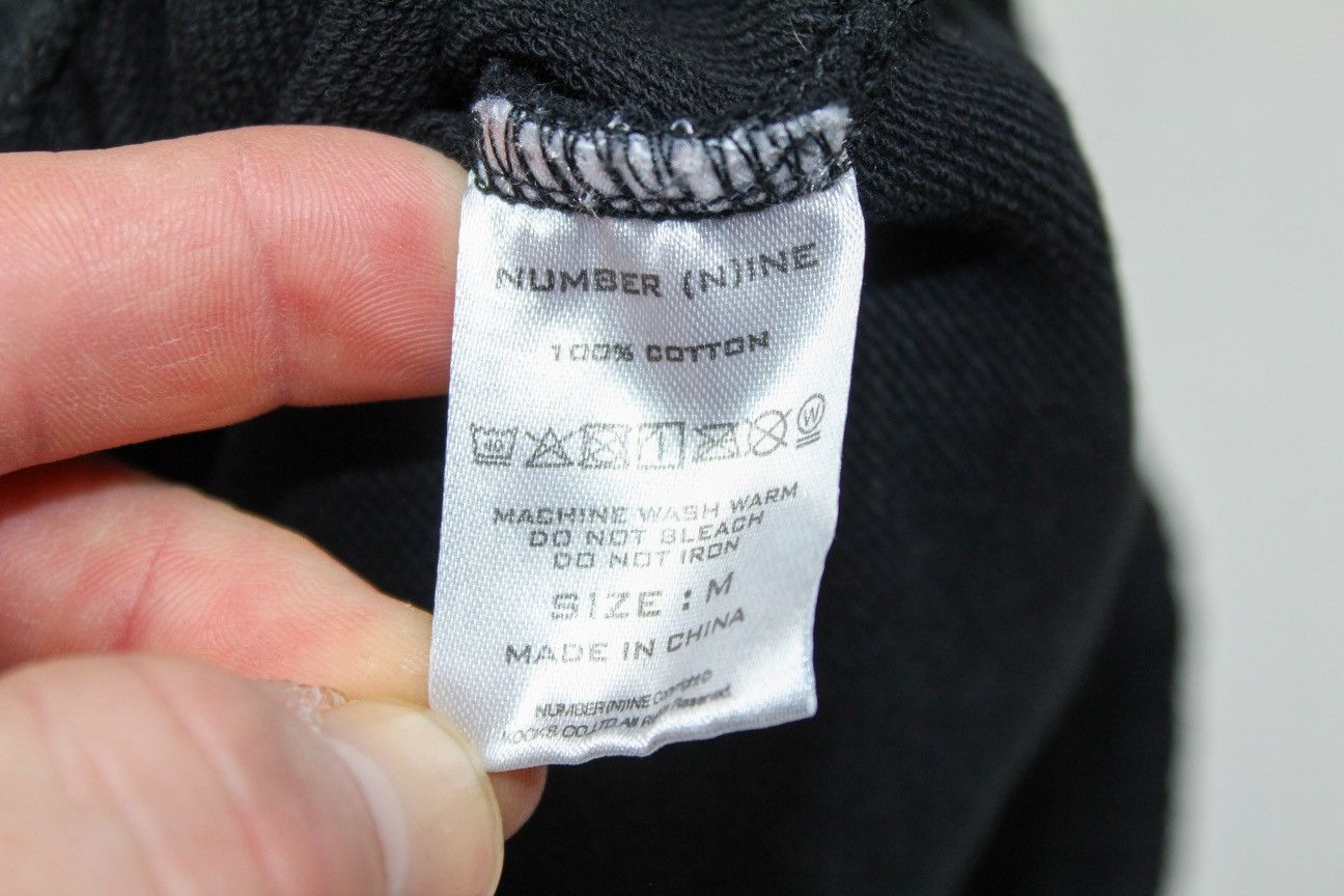 Number (N)ine Logo Sweatpants Size US 32 / EU 48 - 5 Thumbnail